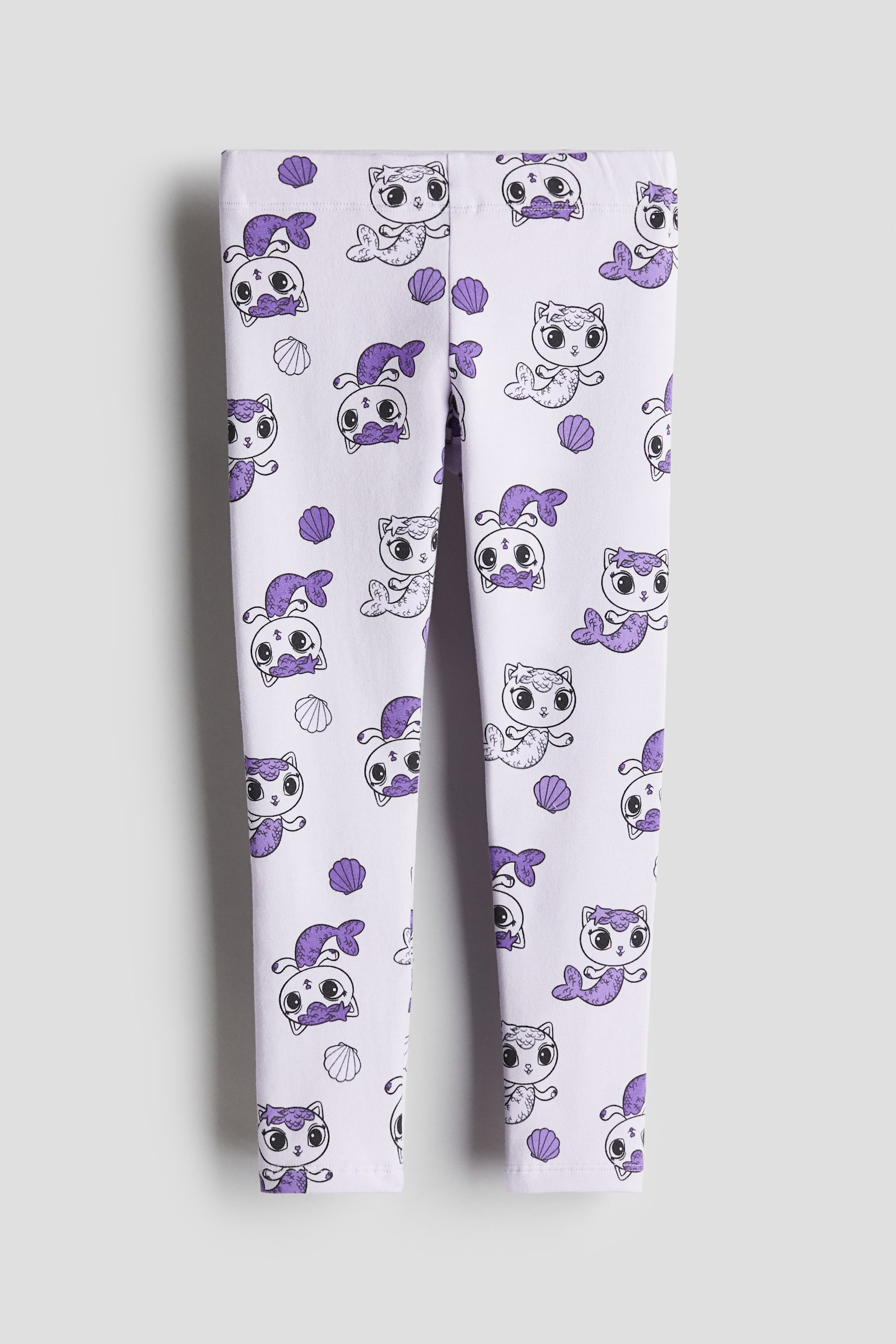 Детские леггинсы H&M Jersey Leggings, цвет: Светлый фиолетовый — фото 1