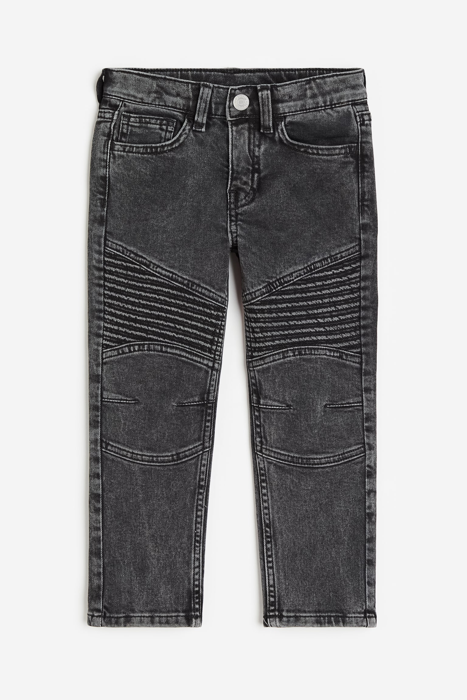 Slim Fit Jeans - Dark grey/Denim blue - 1