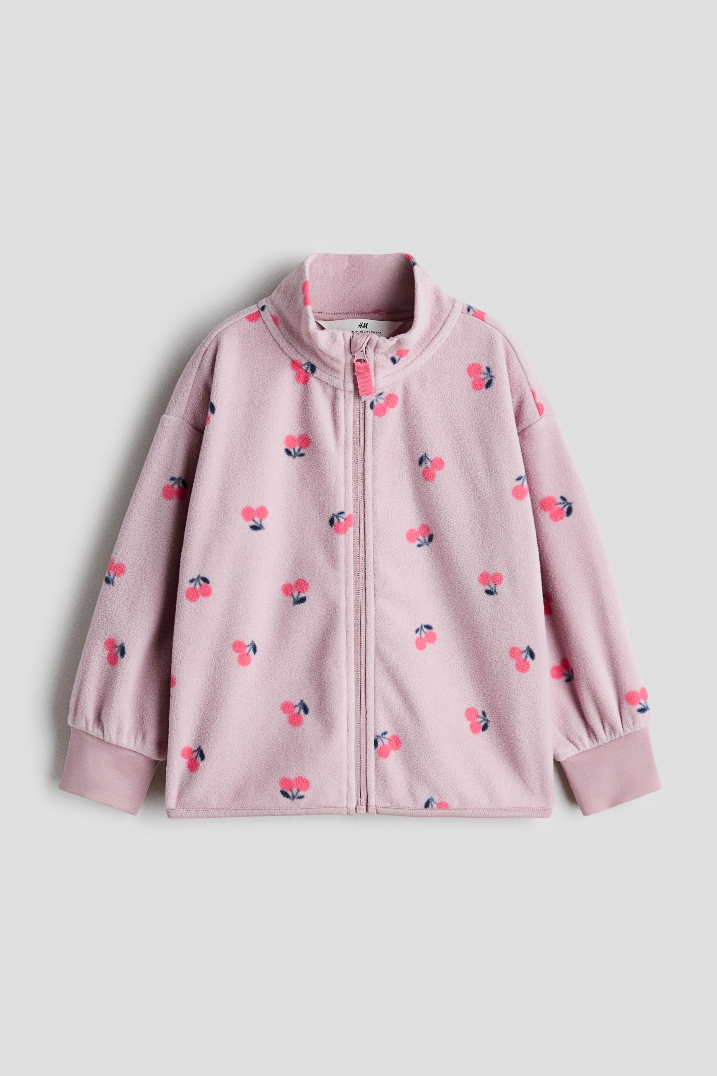 H & M - Fleecejacke - Rosa - Kinder