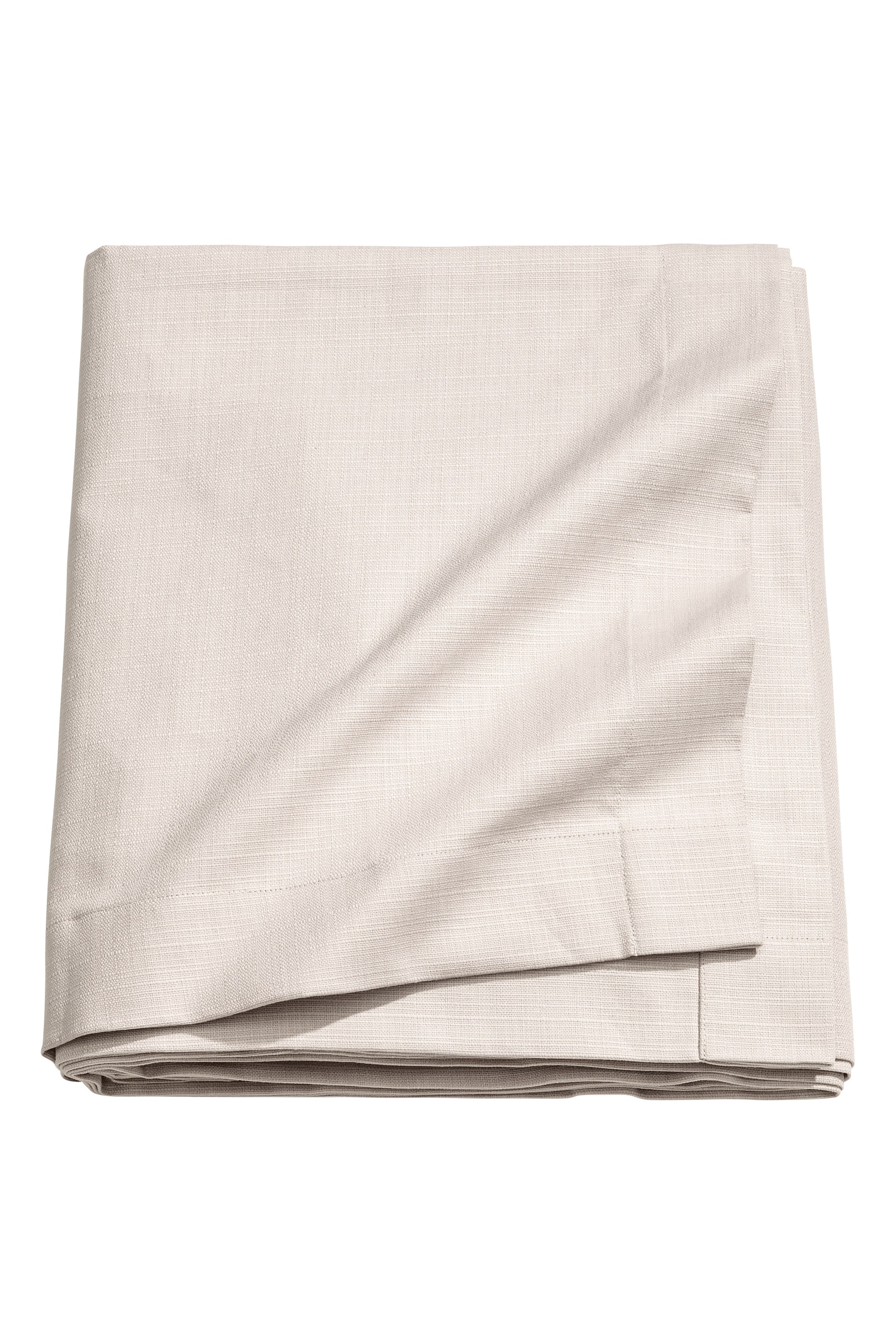 View larger image: Slub-weave tablecloth - Light beige - Home All | H&M GB 1