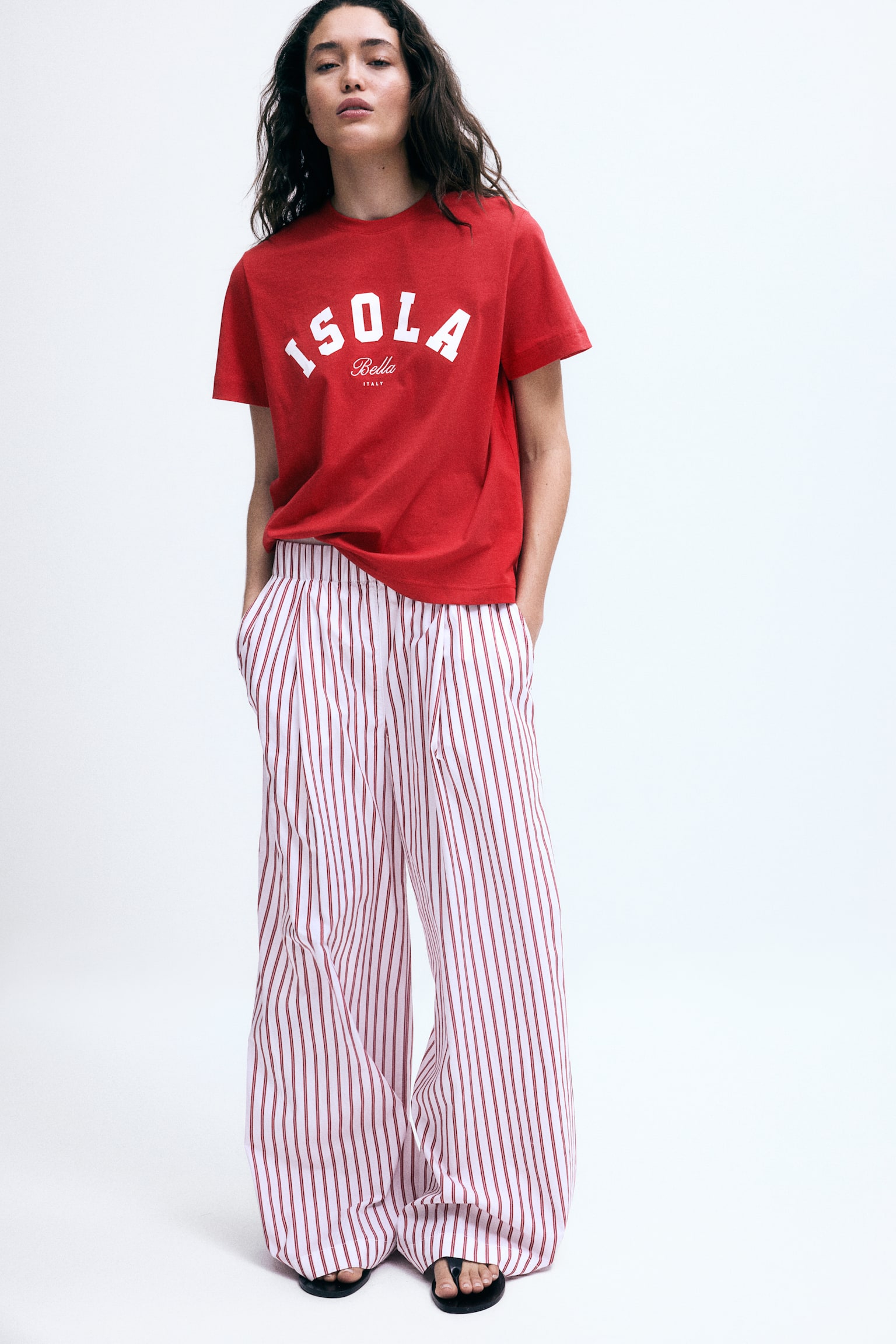 Print Tee - Red/Isola Bella/White/Stripe/Cream/Caffè dei Fiori/Cream/Costa Amalfitana/Green/Les Sports/Light pink/Solar Coast - 3