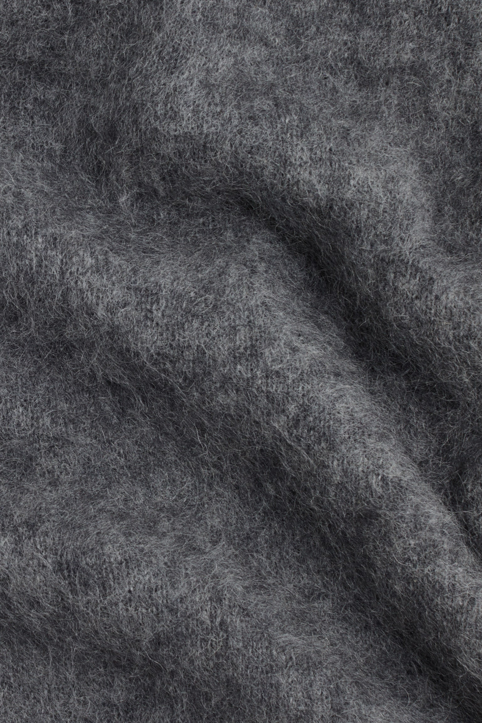 Женский свитер H&M Cashmere-Blend, цвет: Тёмный серый меланжевый — фото 6