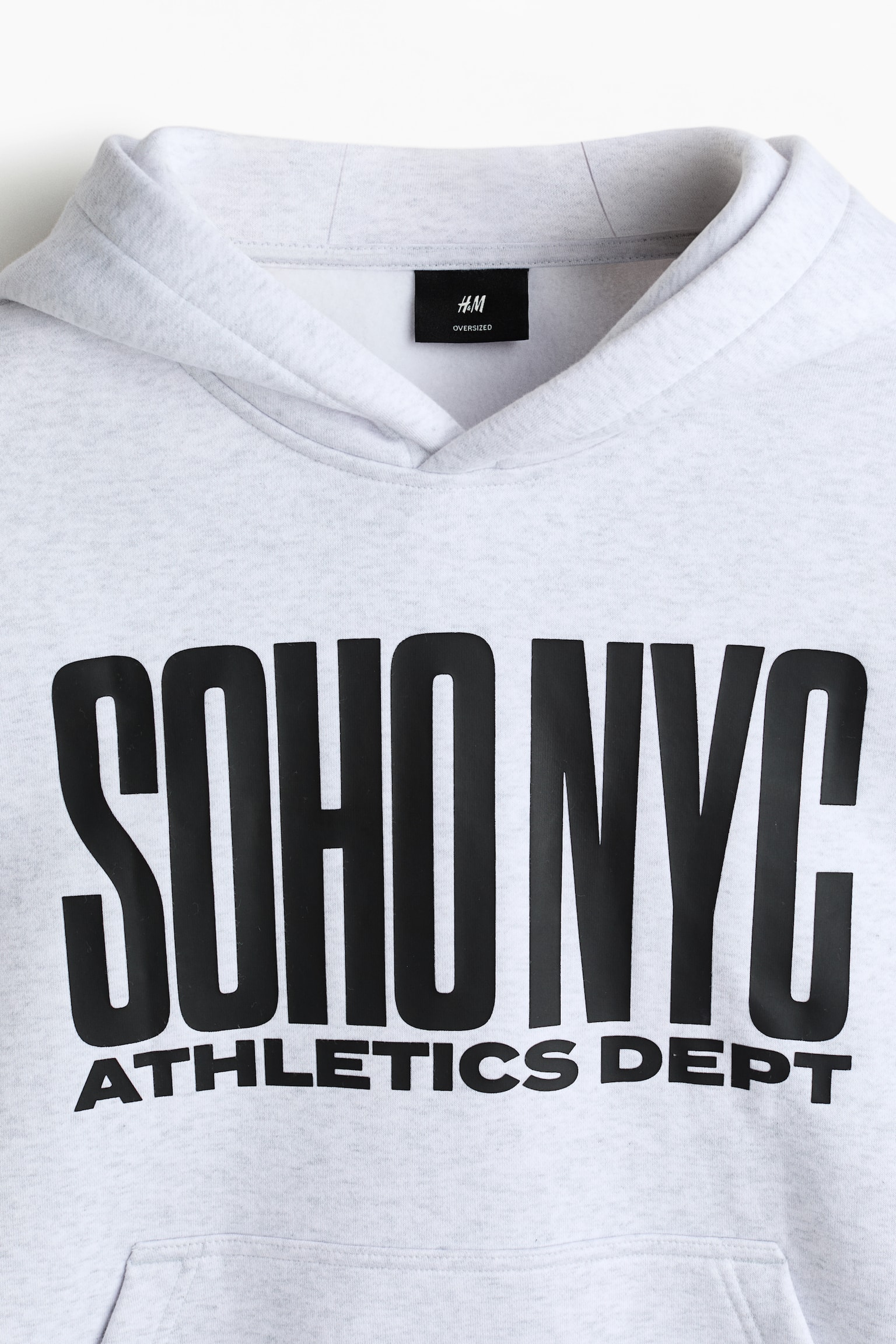 קפוצ'ון Loose Fit - אפור מלאנז'/Soho Nyc/אפור מלאנז'/Euphoria/שחור/Euphoria - 7