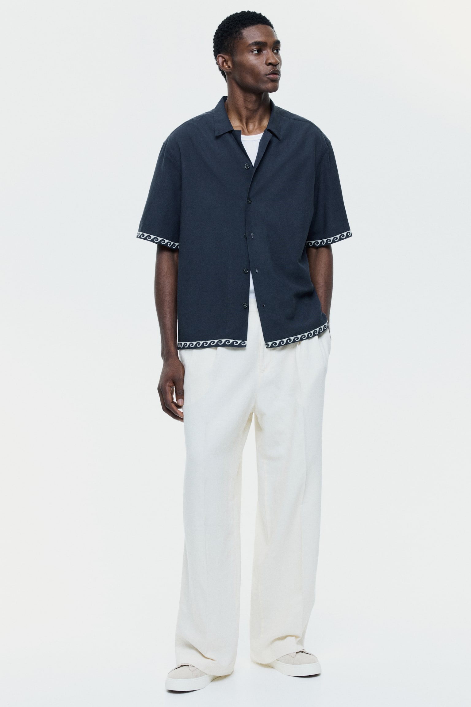 Relaxed Fit Cotton resort shirt - 5