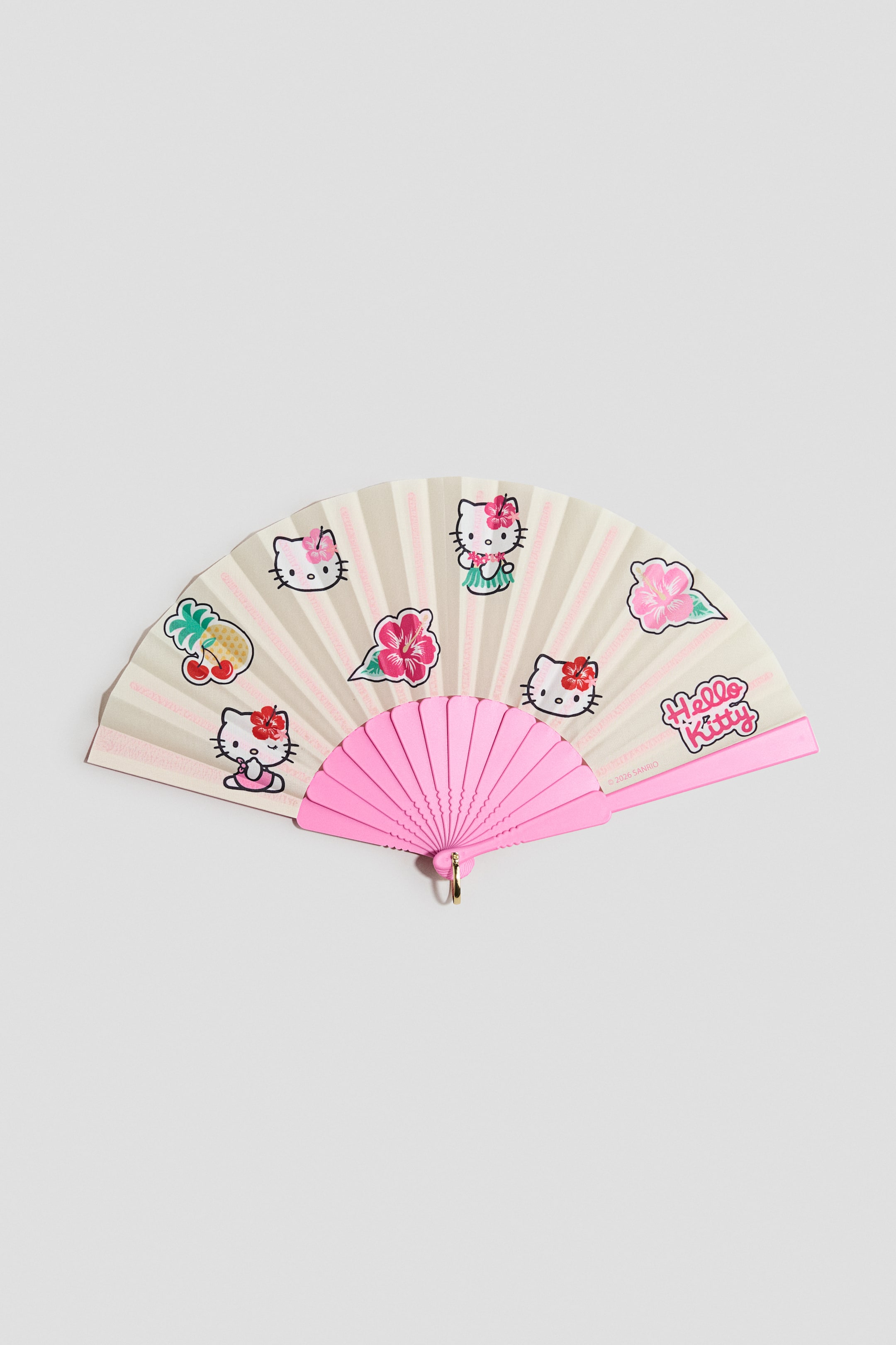 View larger image: Motif-detail folding fan - Pink/Hello Kitty - Kids | H&M 1