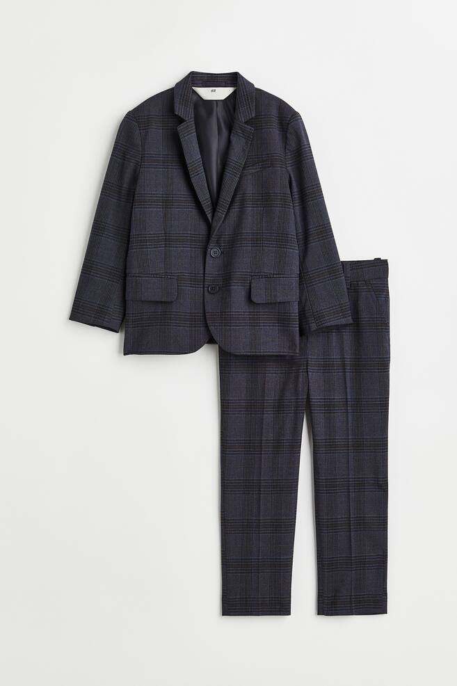 Suit - Dark blue/Checked/Dark grey/Mole/Striped - 1