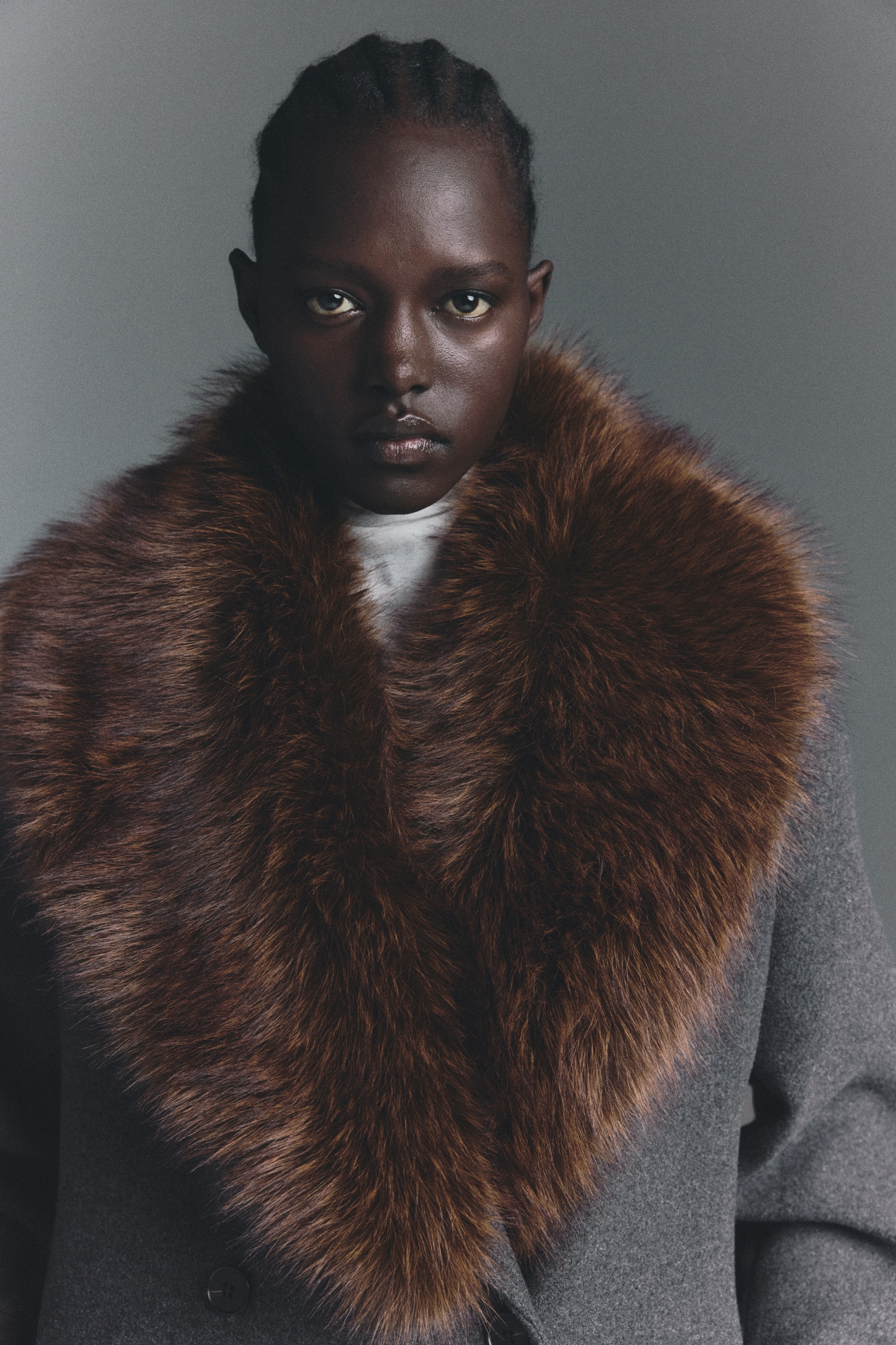 Double-breasted coat