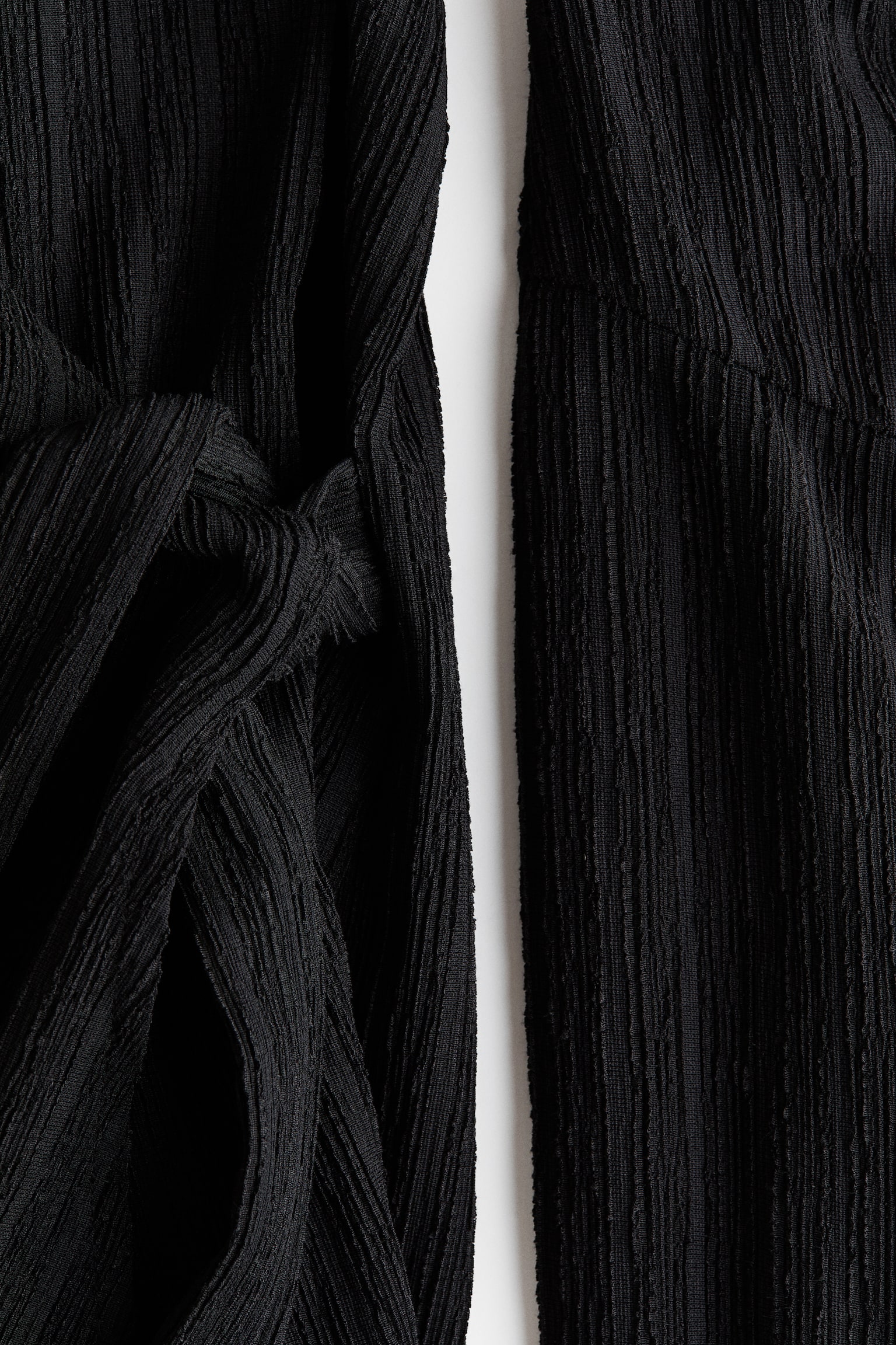 H&M Mama 2-Piece Textured Jersey Set, цвет: Чёрный — фото 5