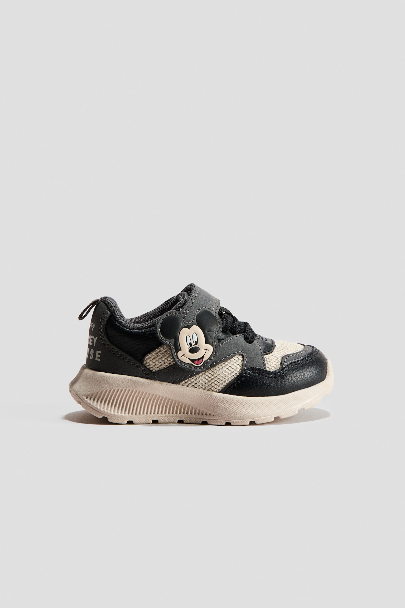 Color-Block Sneakers - Khaki green/Mickey Mouse