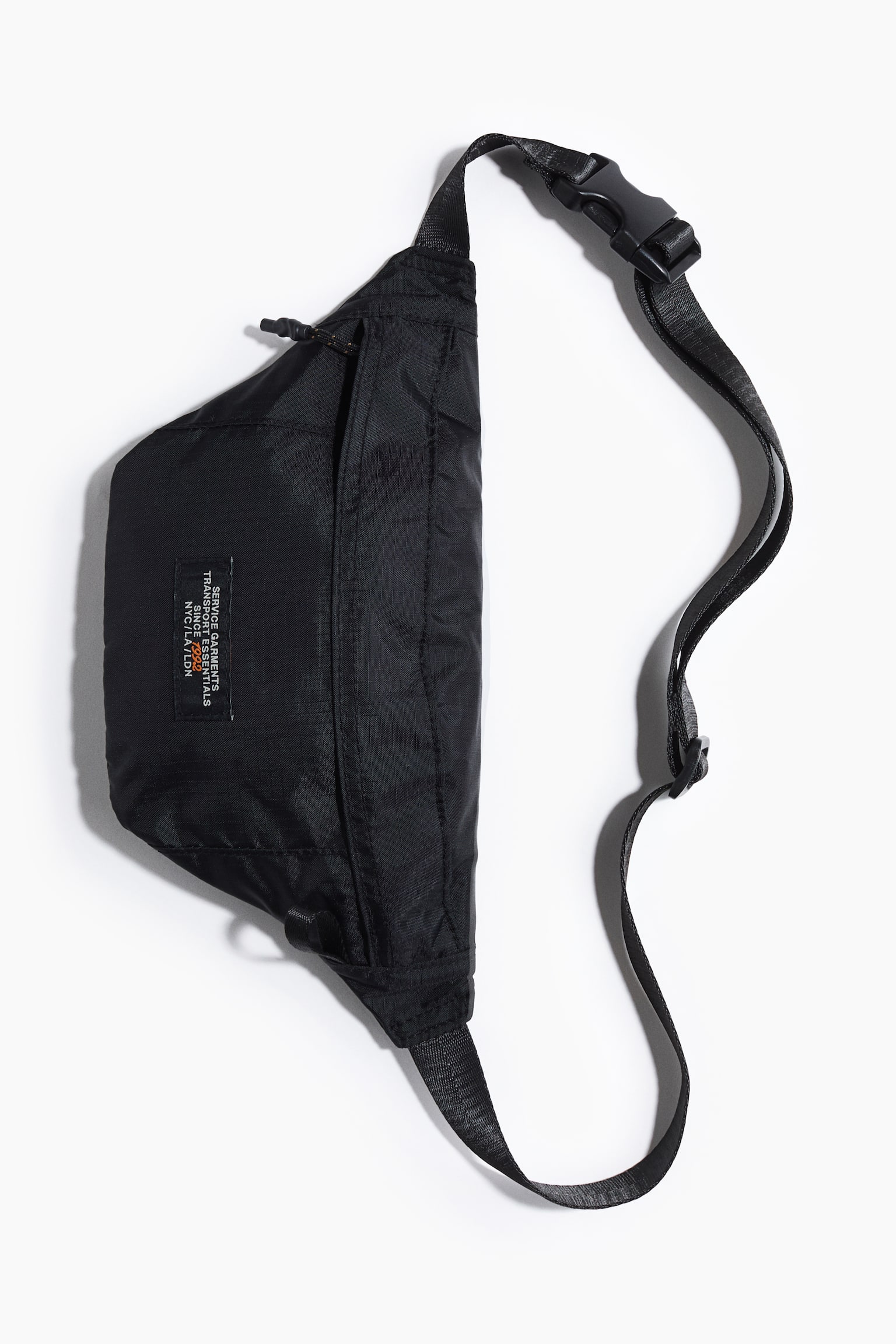 Crossbody-Tasche aus Nylon - Schwarz/Service Garments/Grau/Service Garments