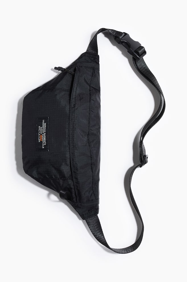Crossbody-Tasche aus Nylon - Schwarz/Service Garments - 1