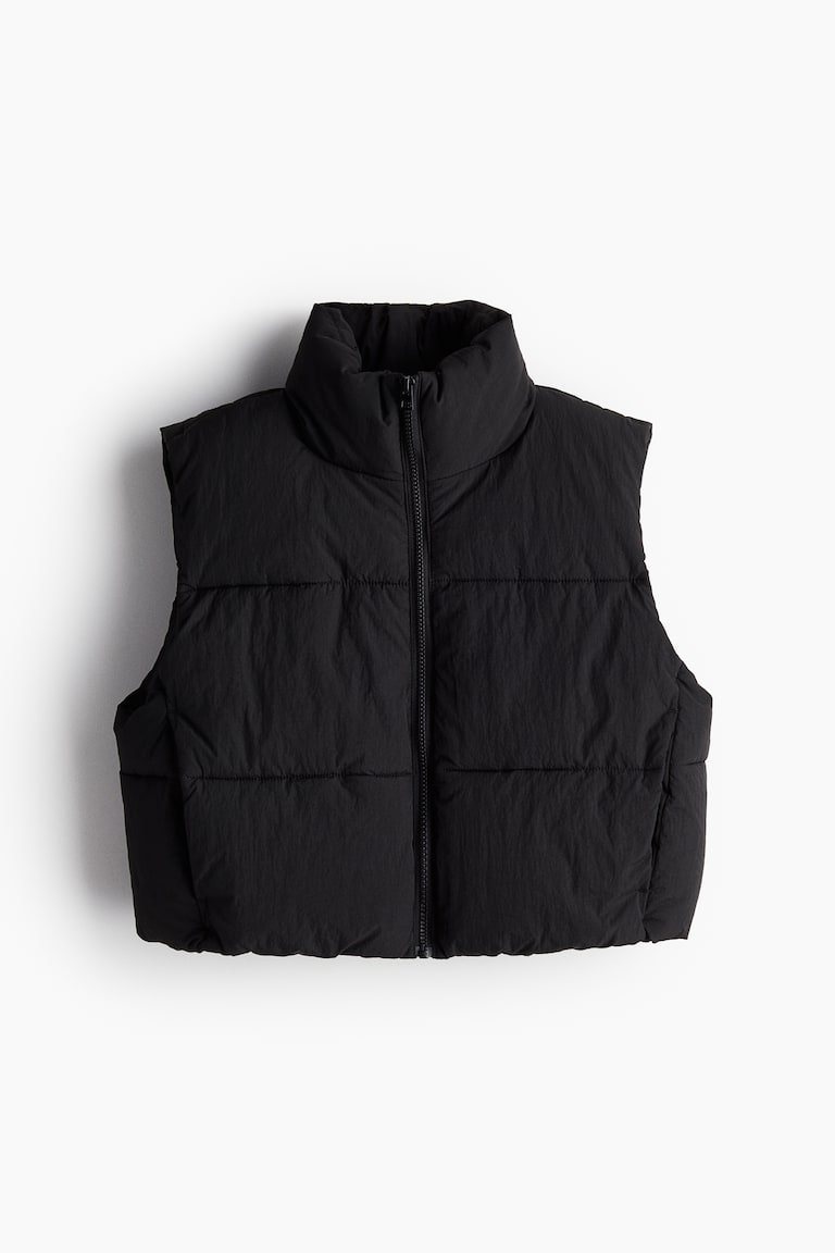 パファーベスト - ブラック - レディース | H&M JP