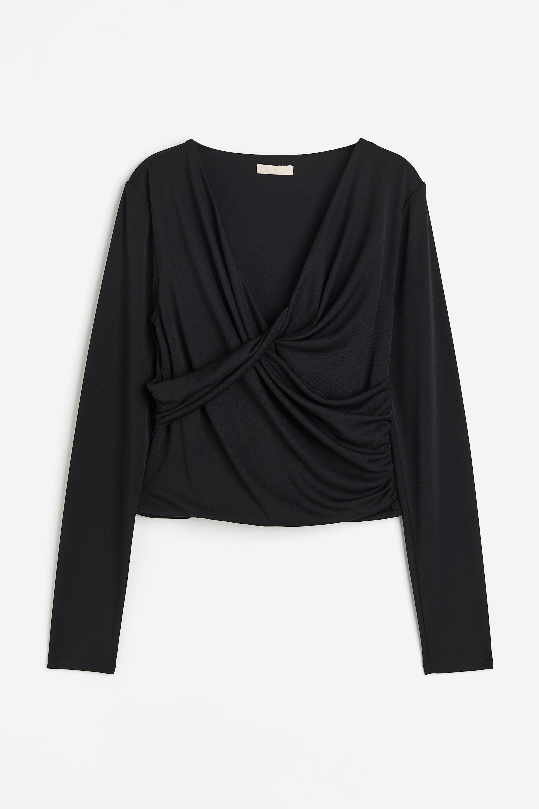 Twist-detail Jersey Top