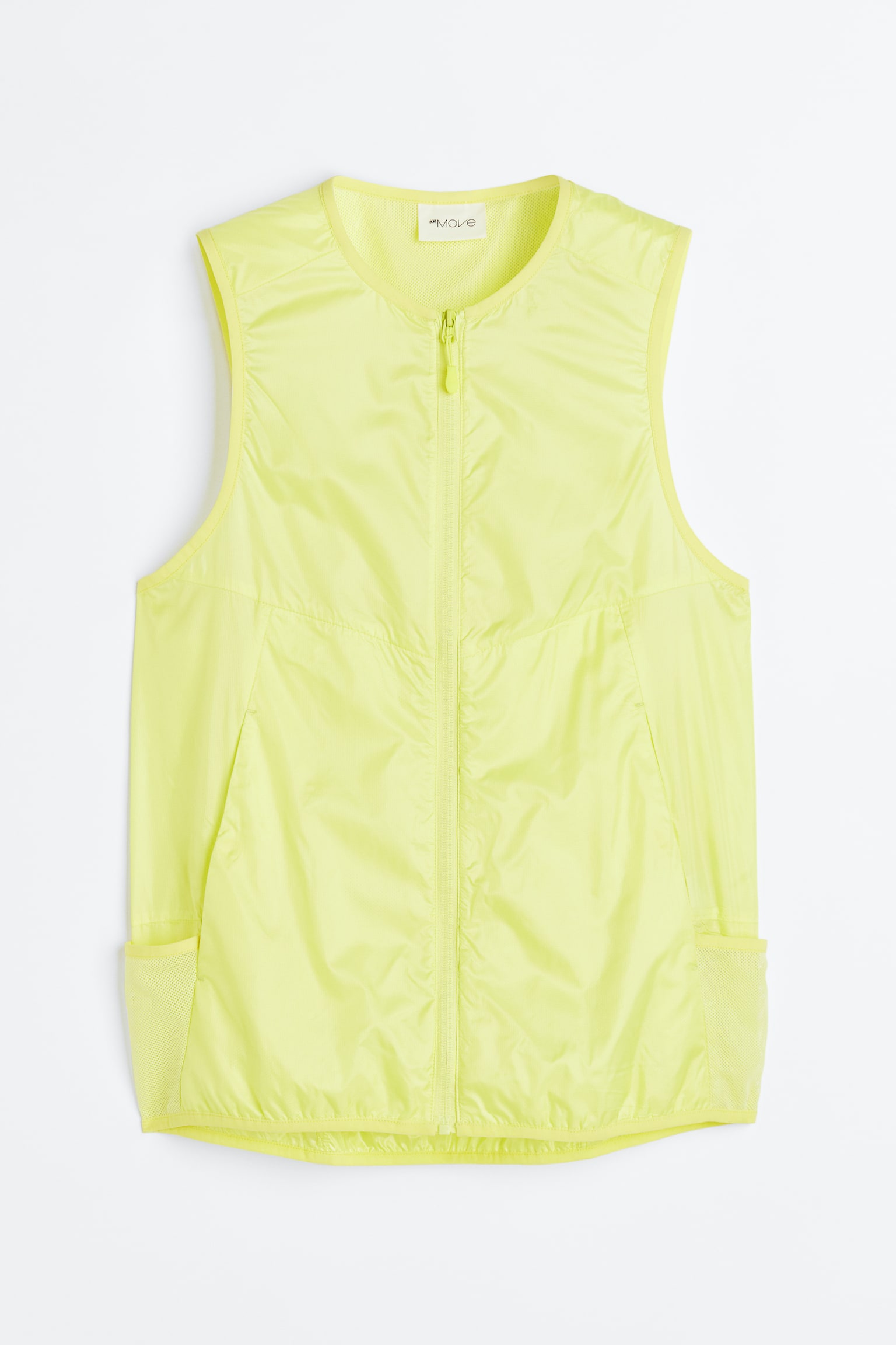 Lightweight running gilet - Bright yellow - 1