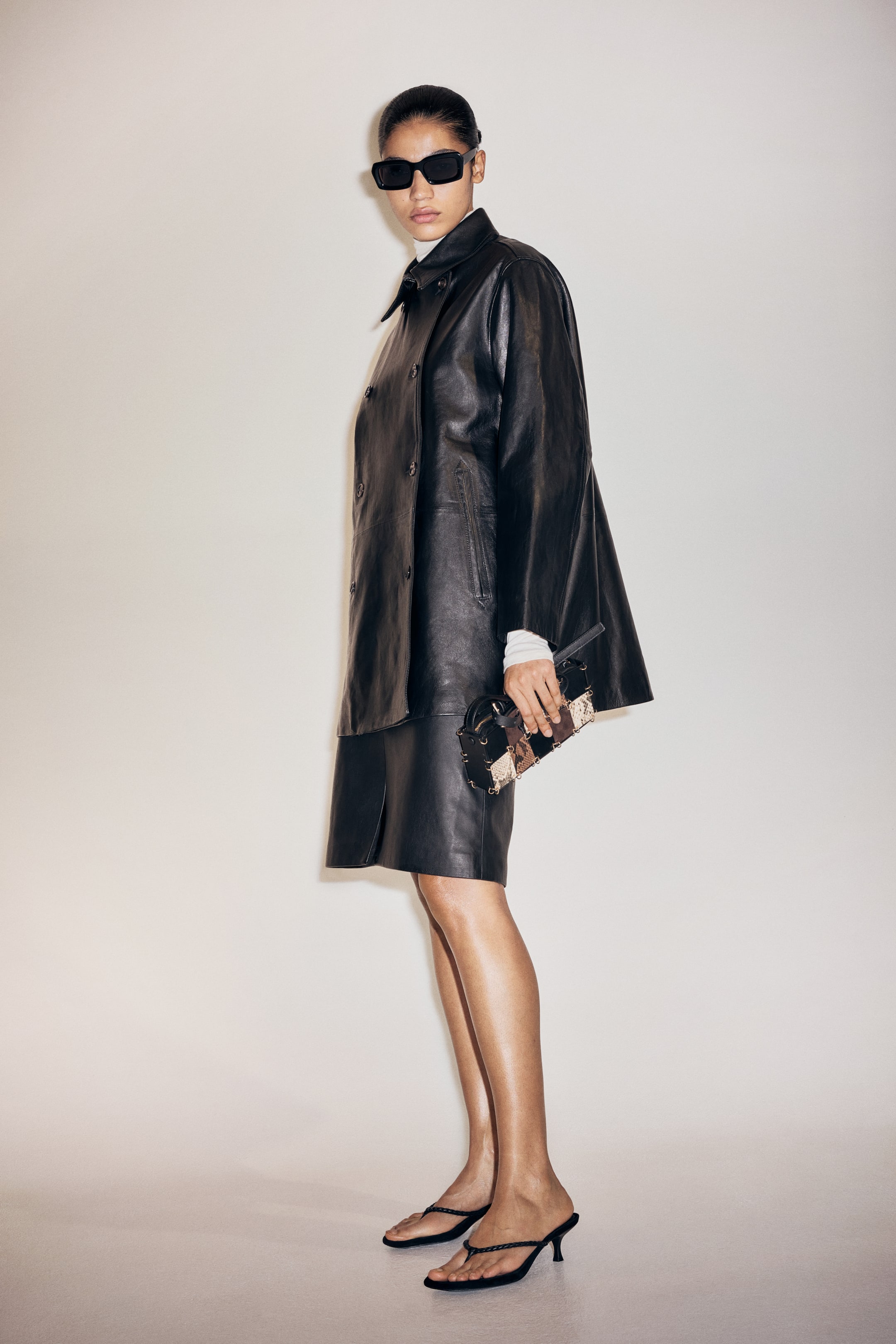 Преглед на по-голямо изображение: Яке от кожа - Черен - ЖЕНИ | H&M BG 3