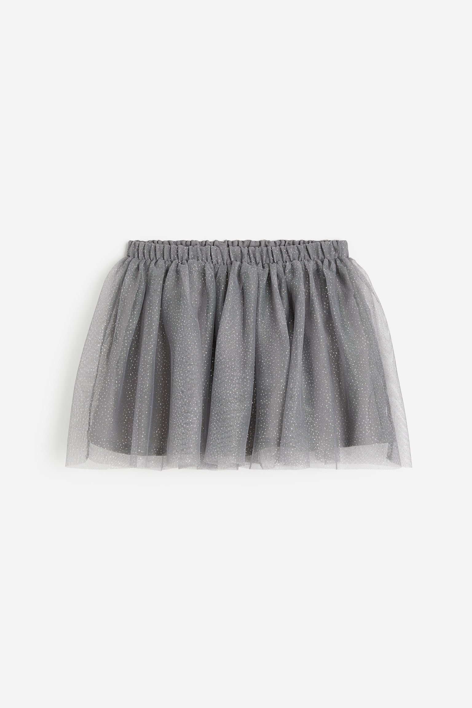 Glittery tulle skirt - Grey/Yellow/Purple/Lilac/Powder pink/Dusty green/Beige/Light pink - 1