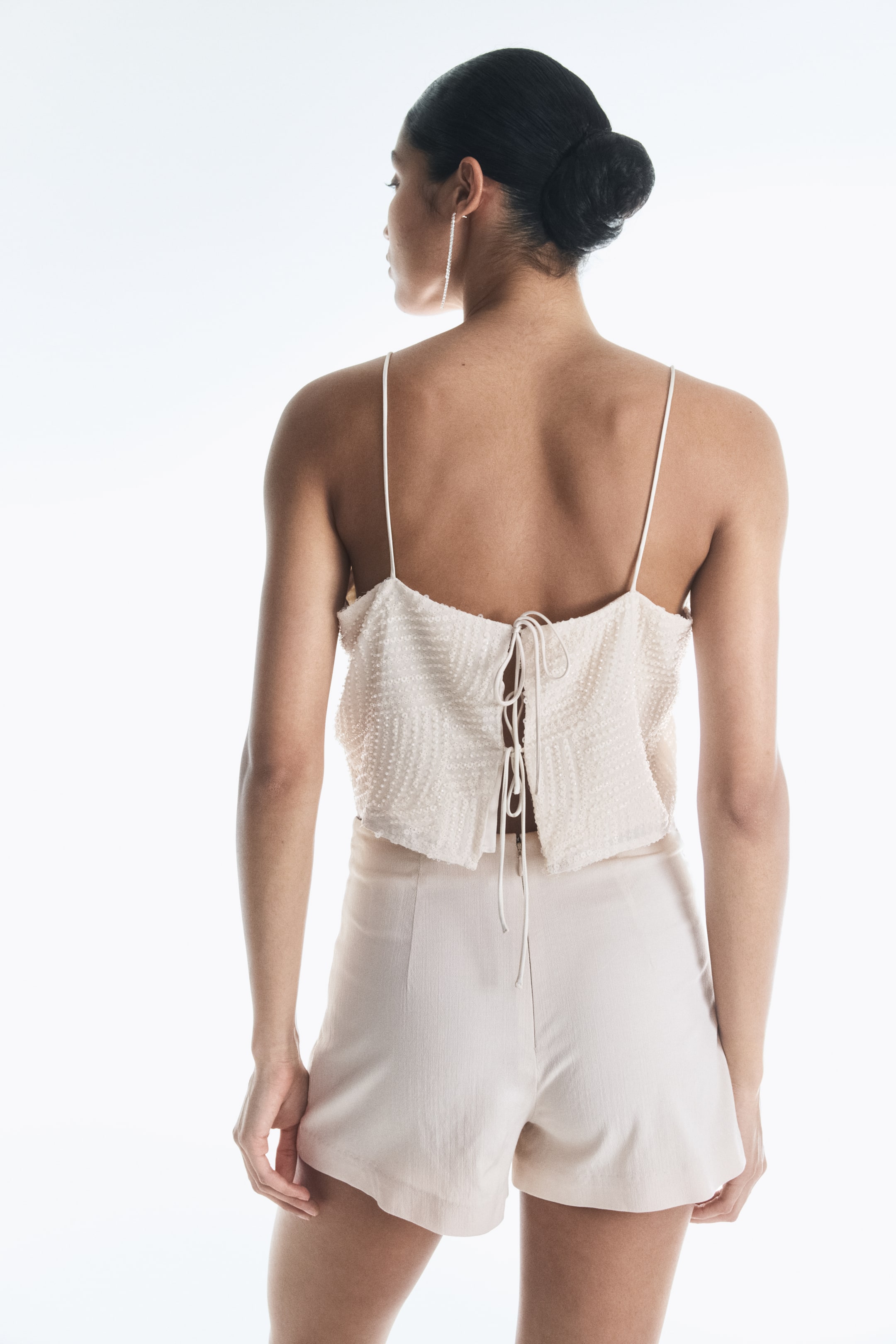 View larger image: Wrap skort - Light beige - Ladies | H&M AU 5