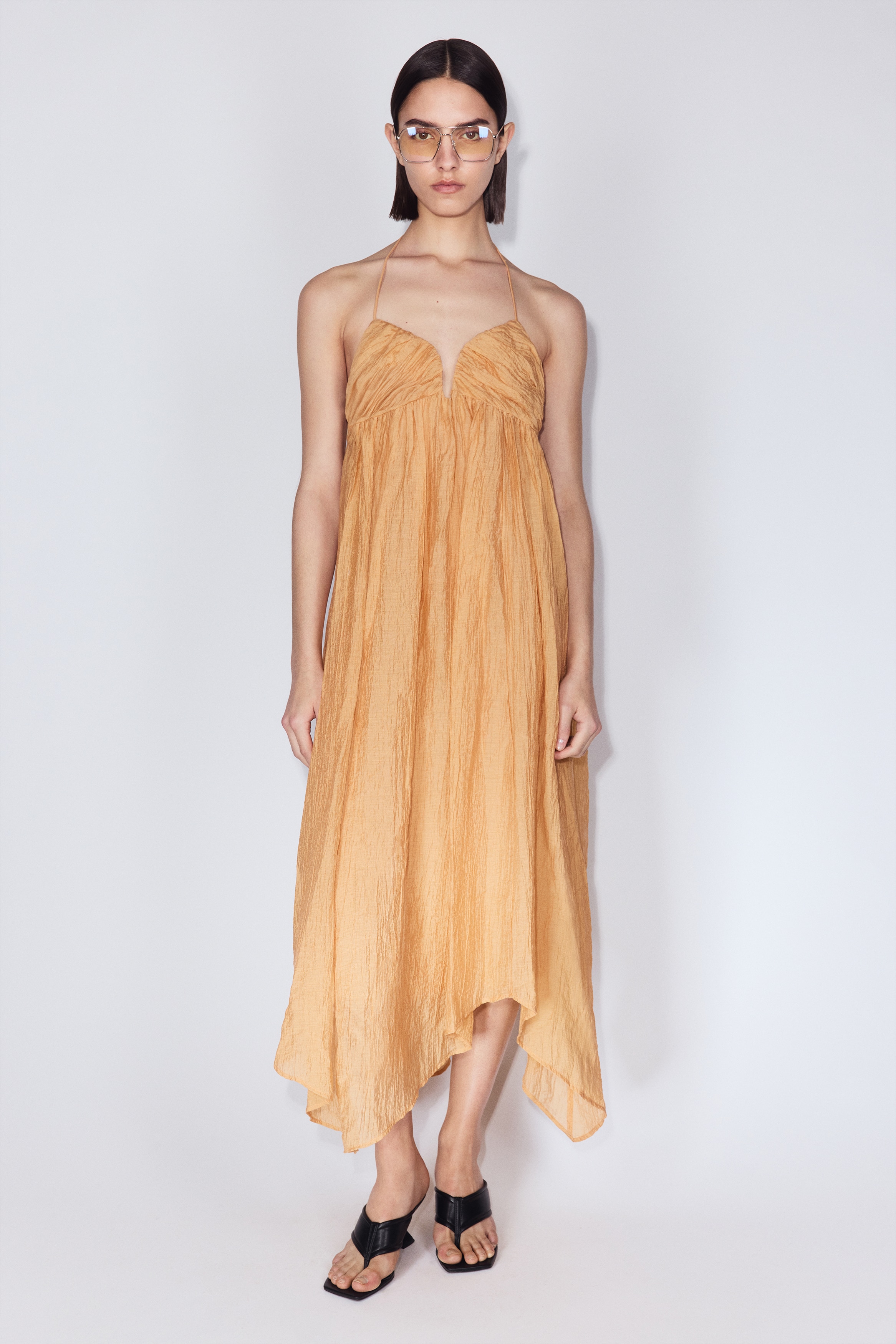 Sweetheart-Neck Halterneck Dress from H&M - $59.99