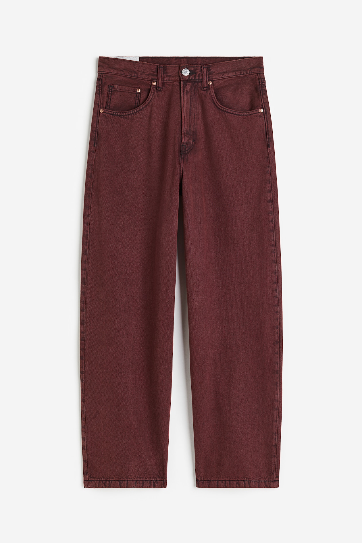 Baggy Jeans Denim red Men H&M IN