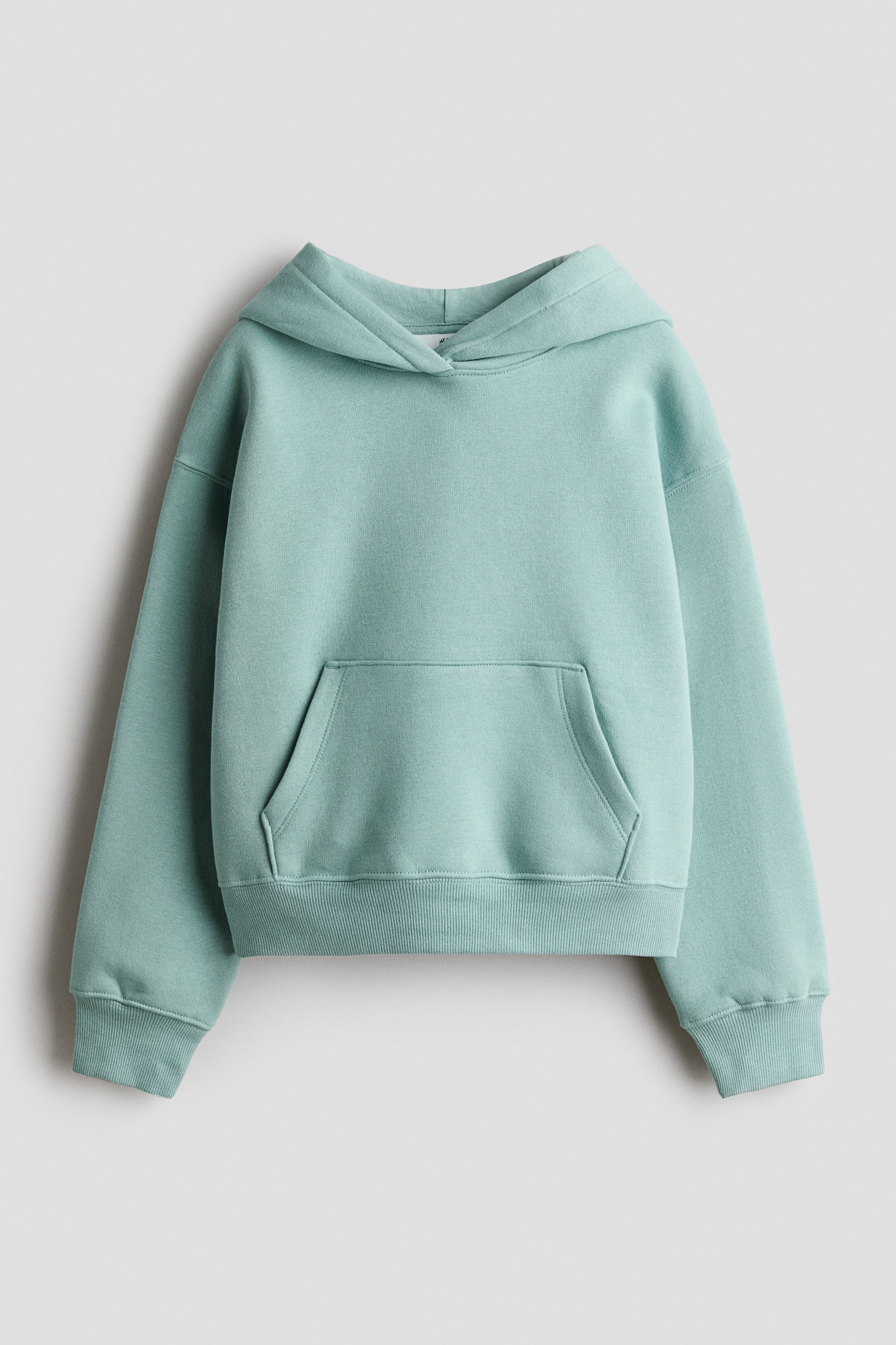 View larger image: Brushed-inside hoodie - Light turquoise - Kids | H&M 1