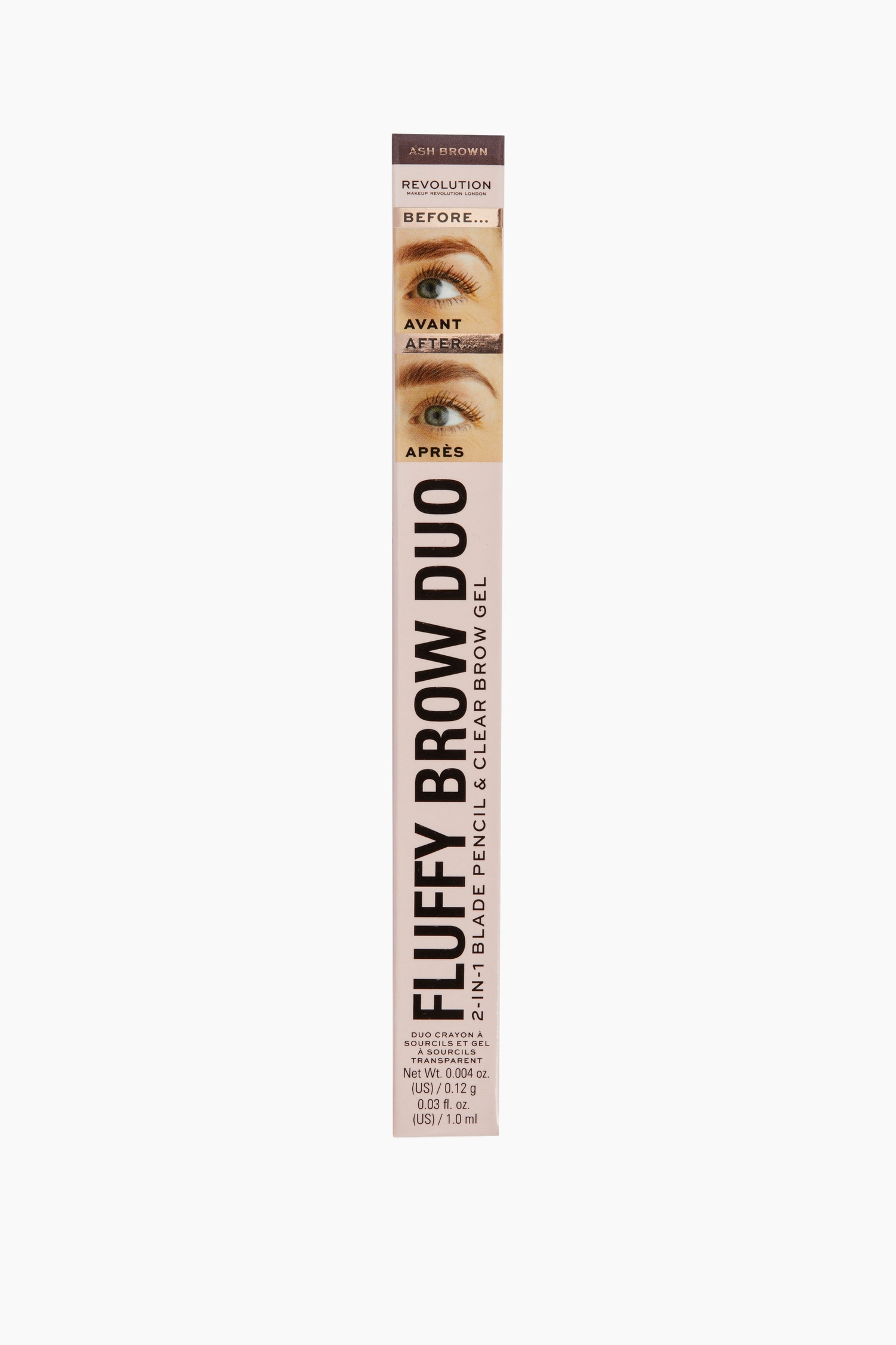 Revolution - Fluffy Brow Filter Duo - Ash Brun