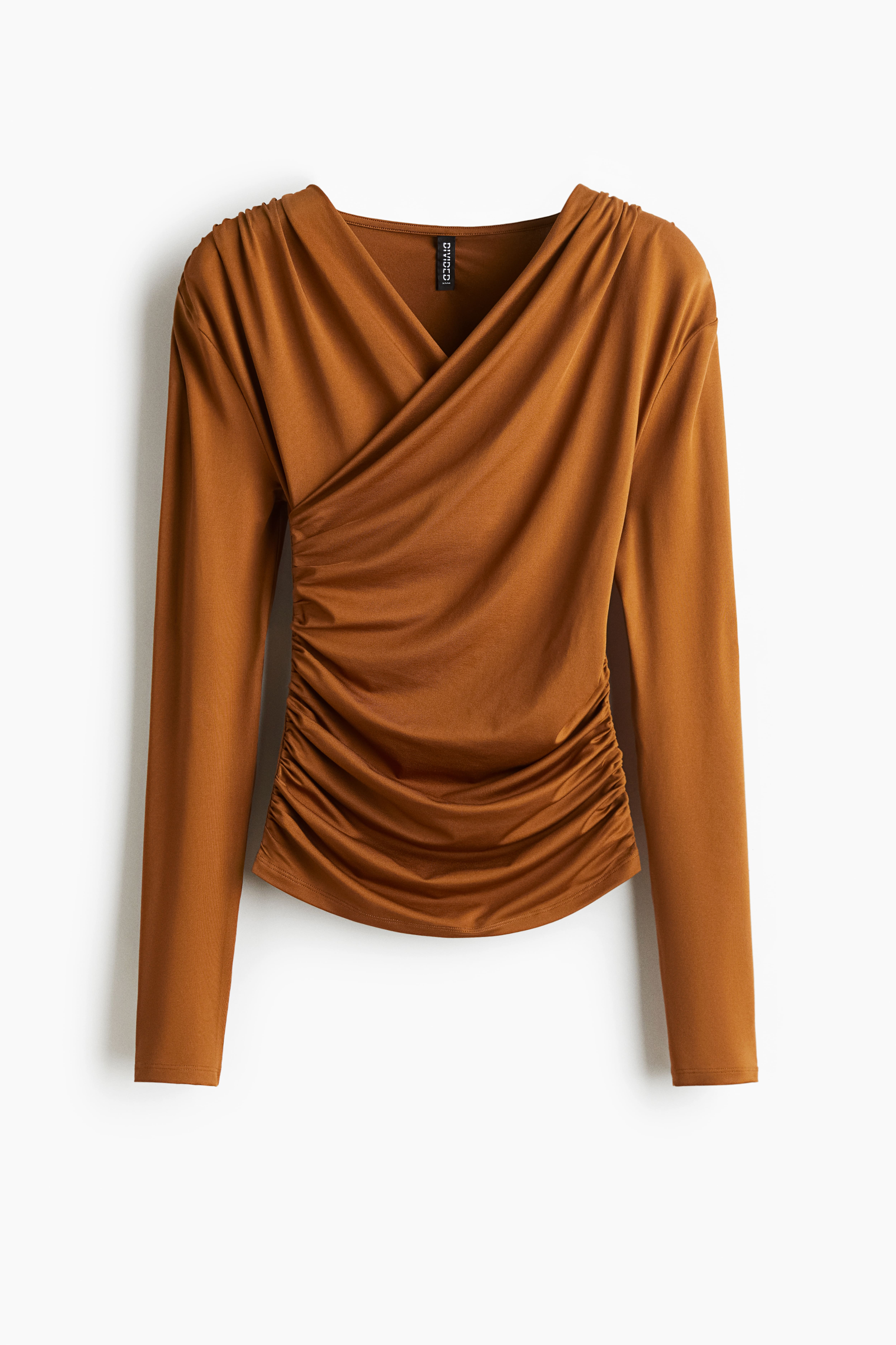 Draped Jersey Top
