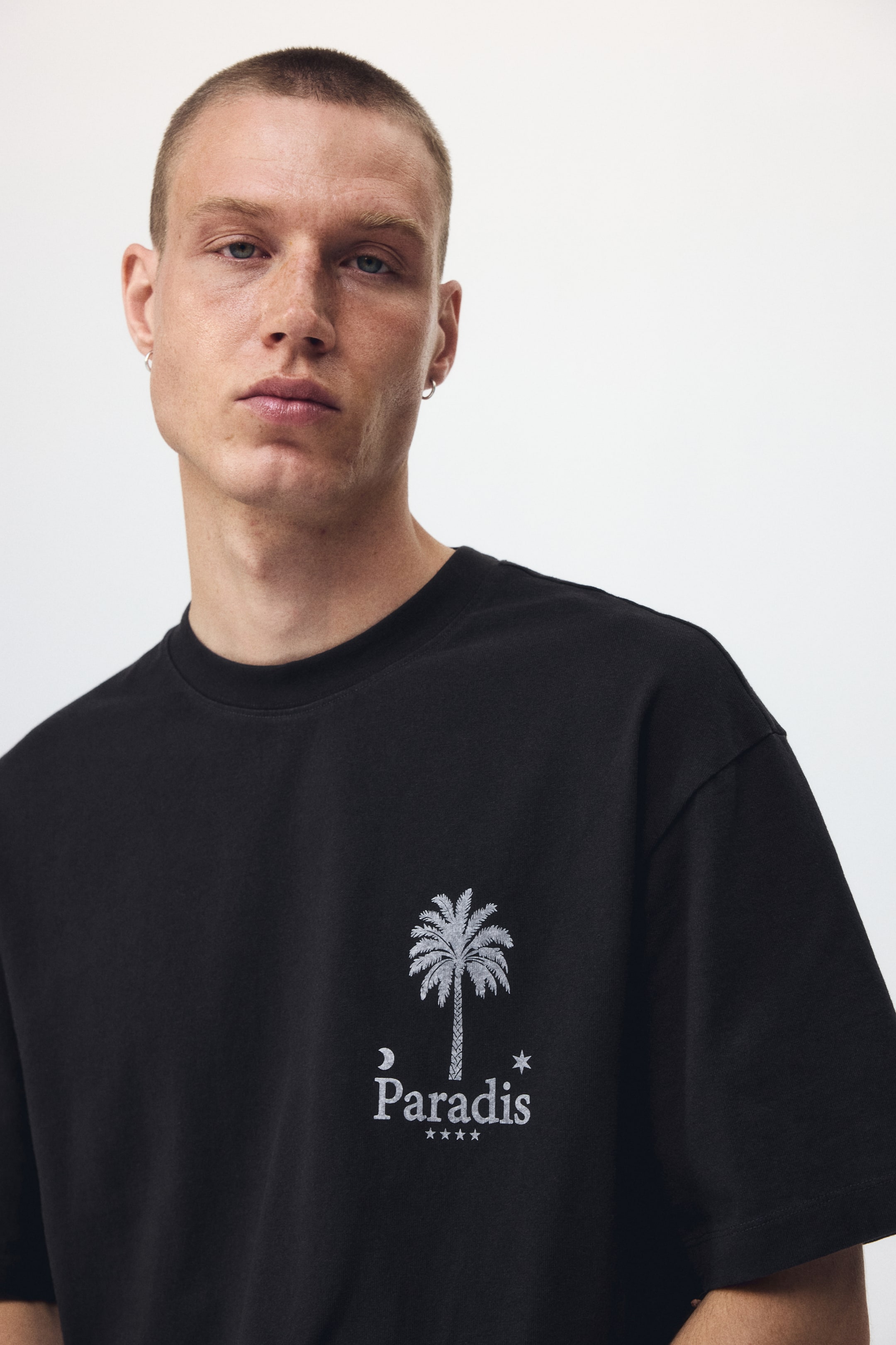 Relaxed-Fit Printed Cotton T-Shirt