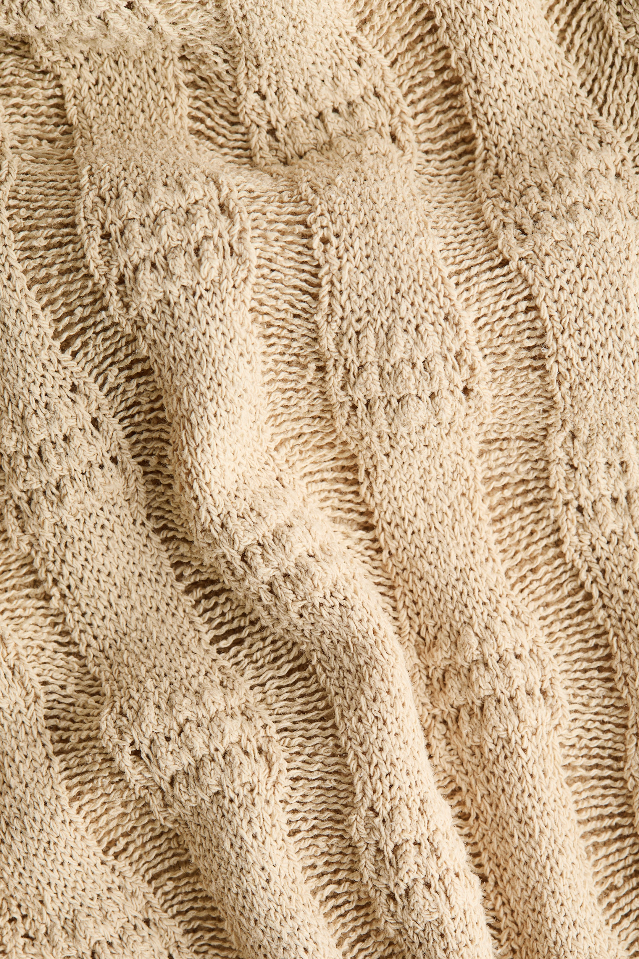 Pantalon en tricot à taille élastique