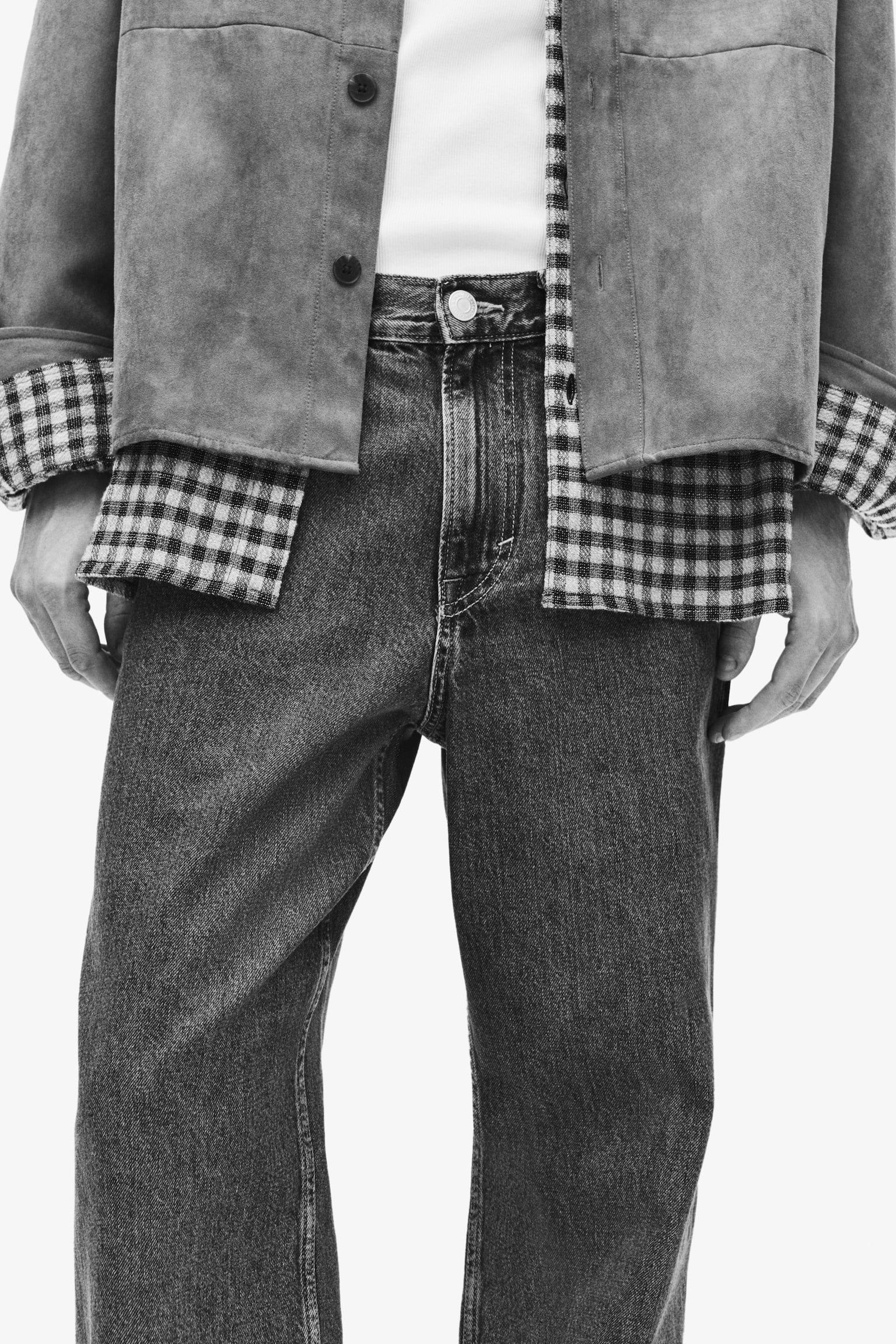 Relaxed Jeans - Denim blue/Light denim blue/Dark denim blue/Black - 5