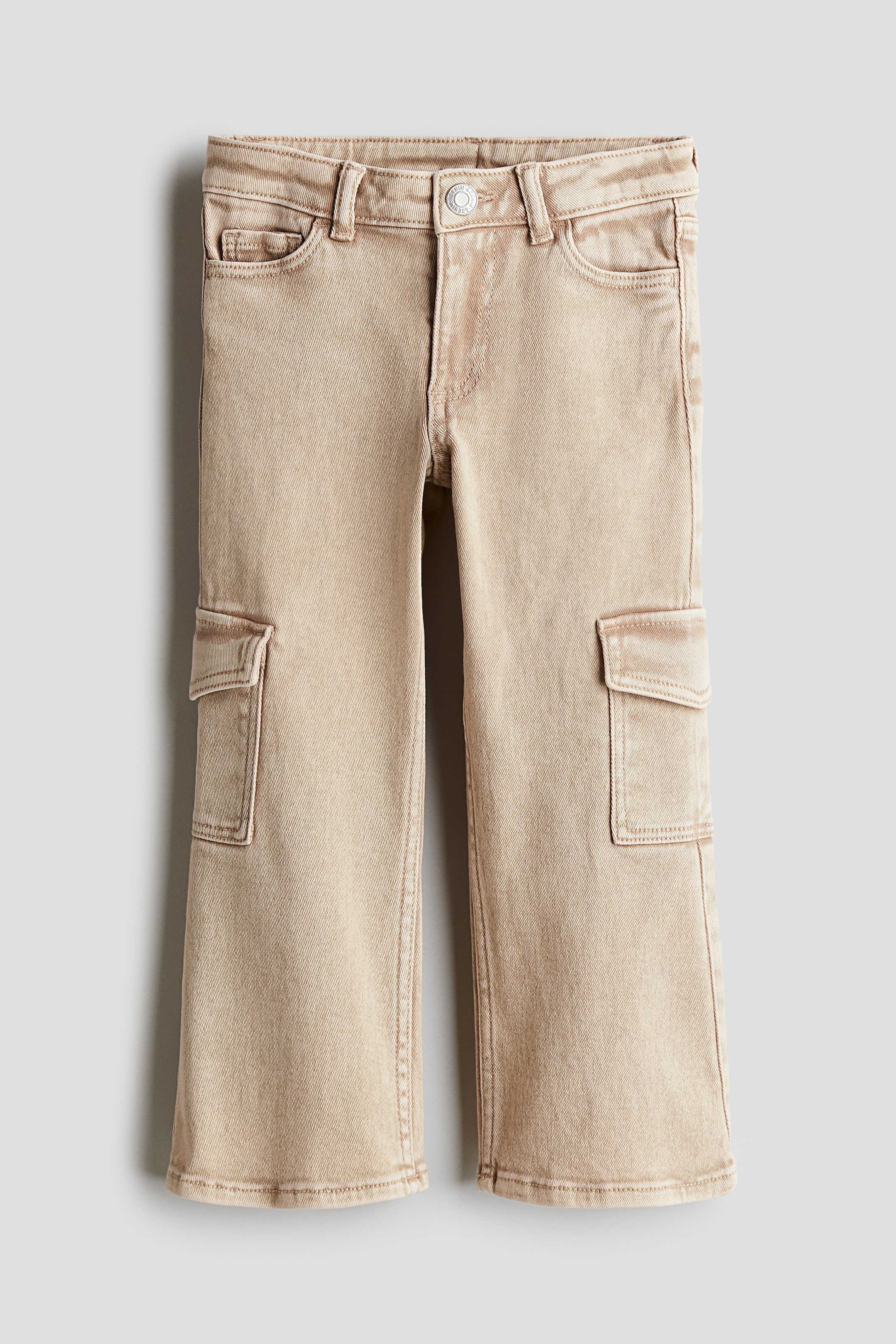 Bootcut Cargo Jeans