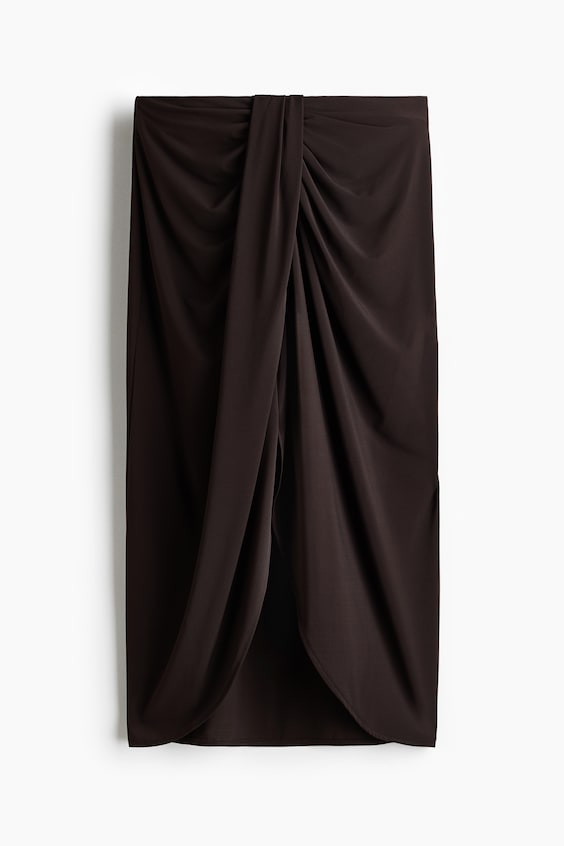 Женские юбки H&M Draped Jersey Skirt