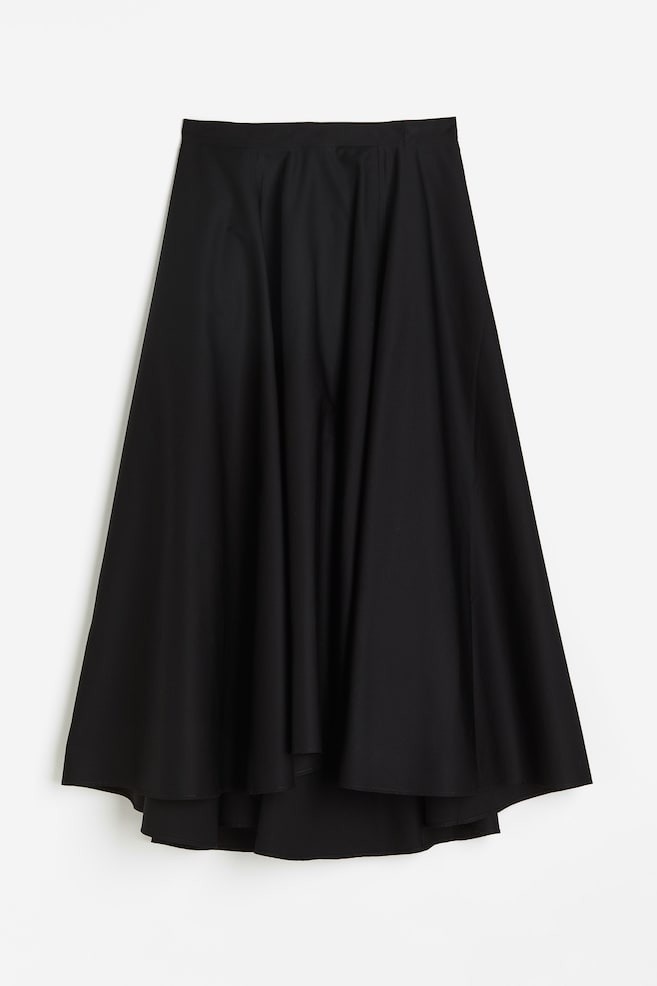 Circular skirt - Black - 2