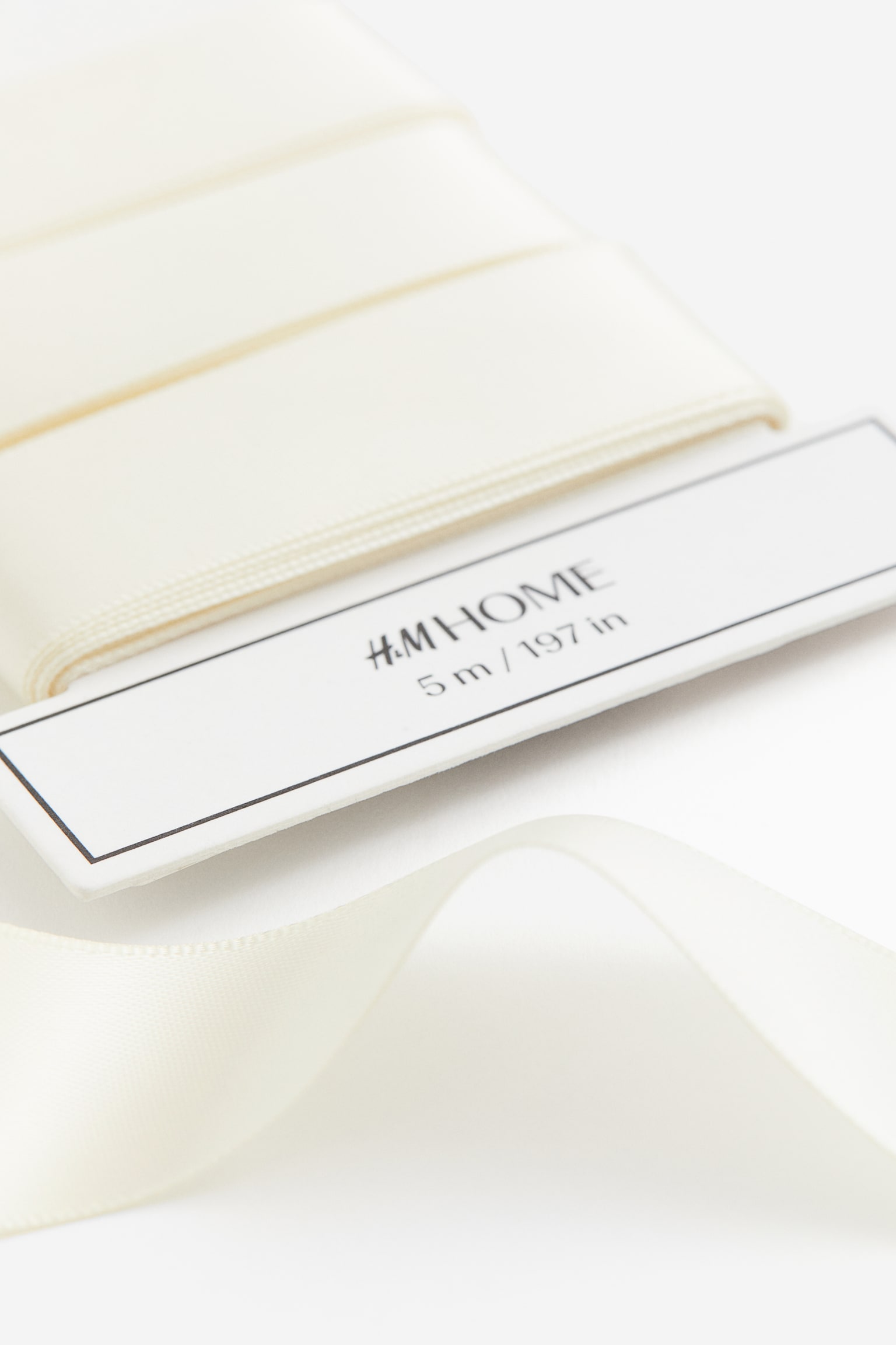 Satijnen cadeaulint - Wit/Lichtbeige/Rood/Zwart/Lichtroze/Groen - 2