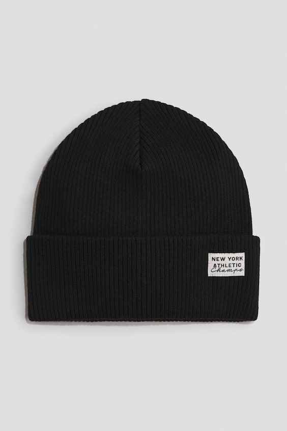 Детские шапки H&M Rib-Knit Cotton Beanie