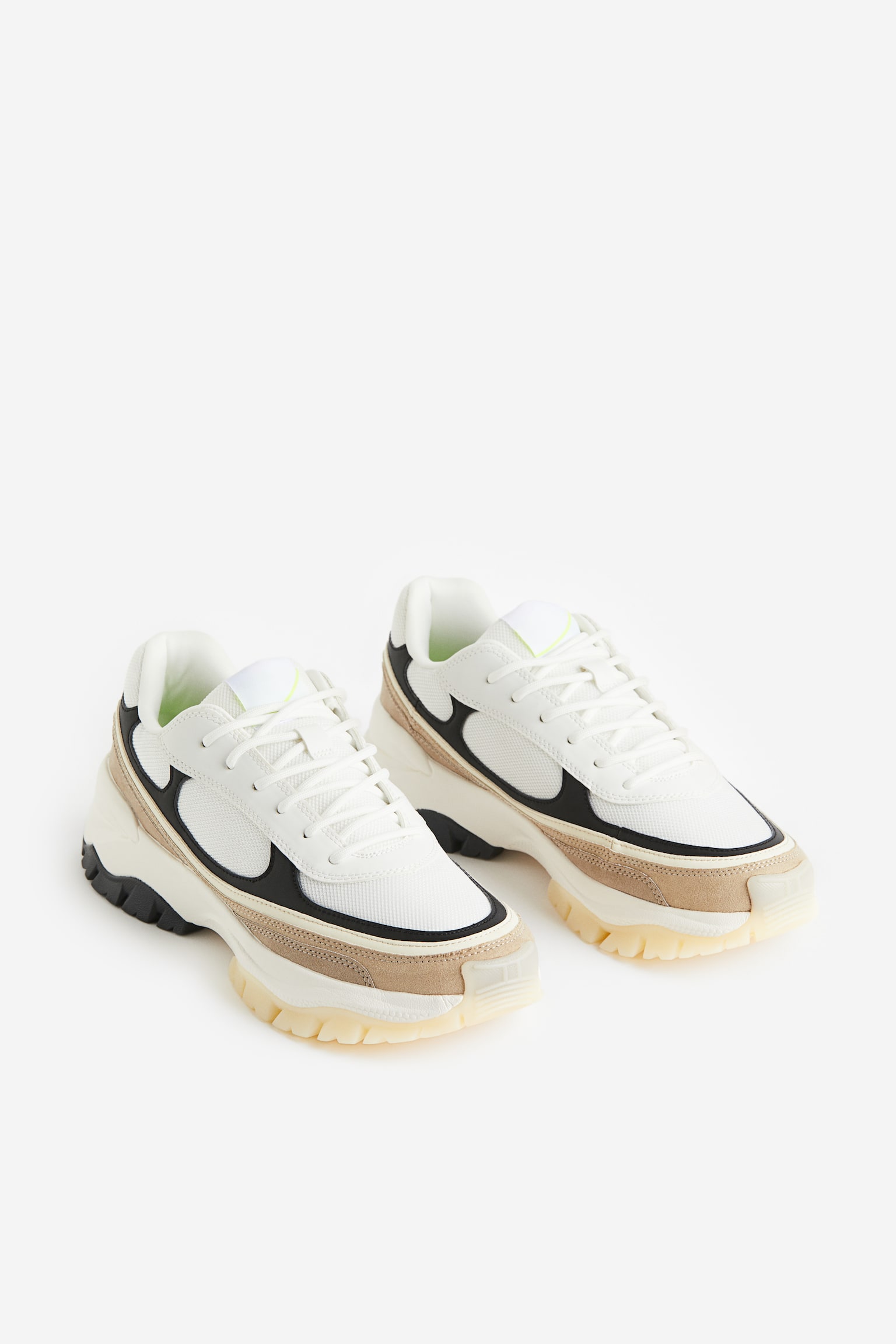 Chunky trainers - White/Block-coloured - 4