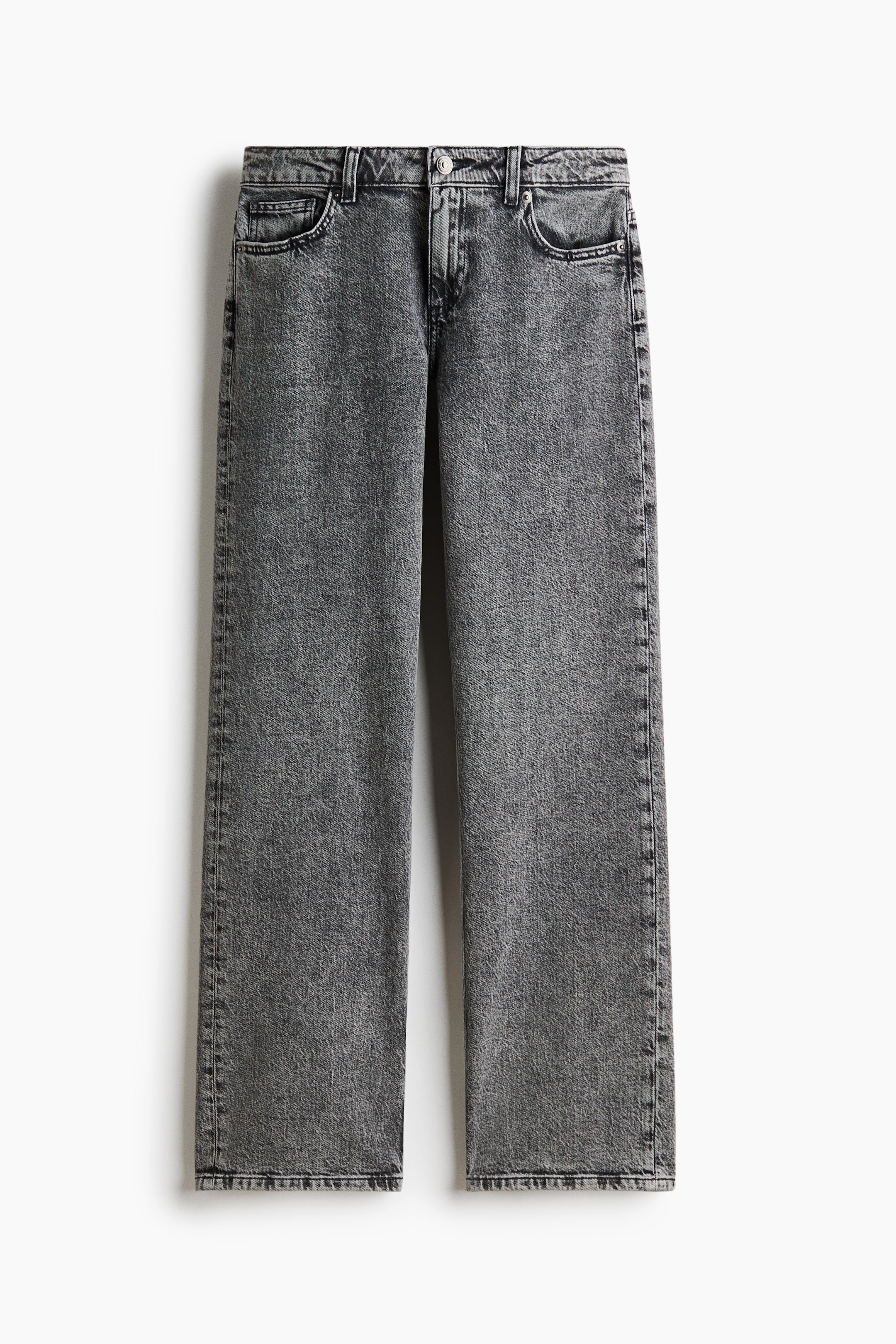 Slim Straight Regular-Waist Jeans