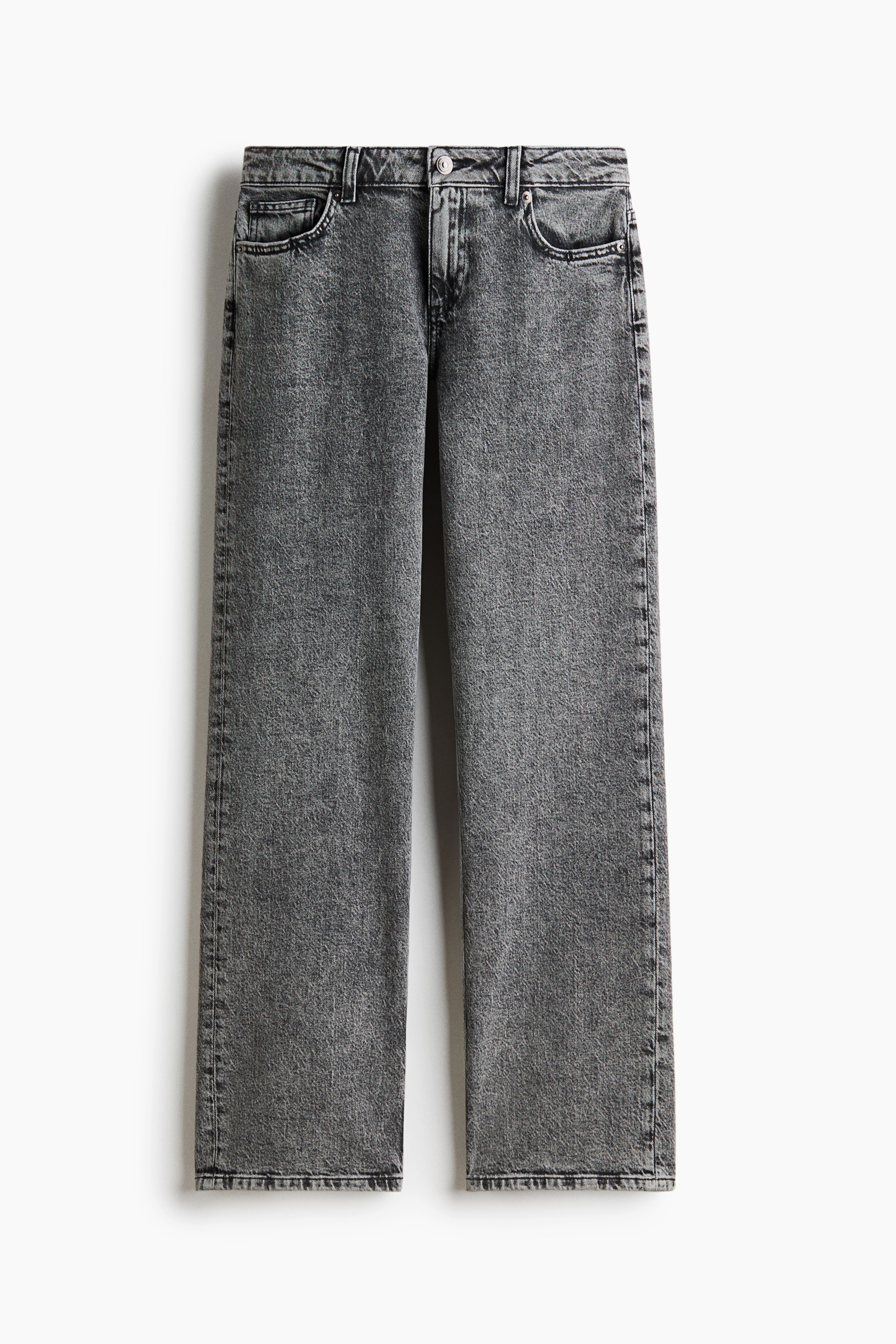 Slim Straight Regular-Waist Jeans