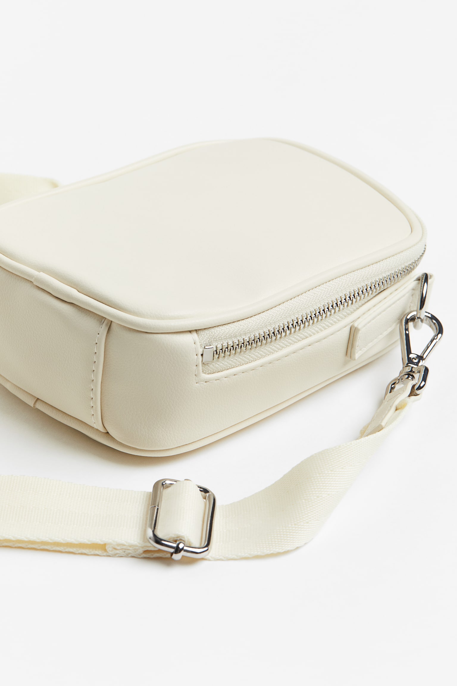 Mini Shoulder Bag - White/Black - 3