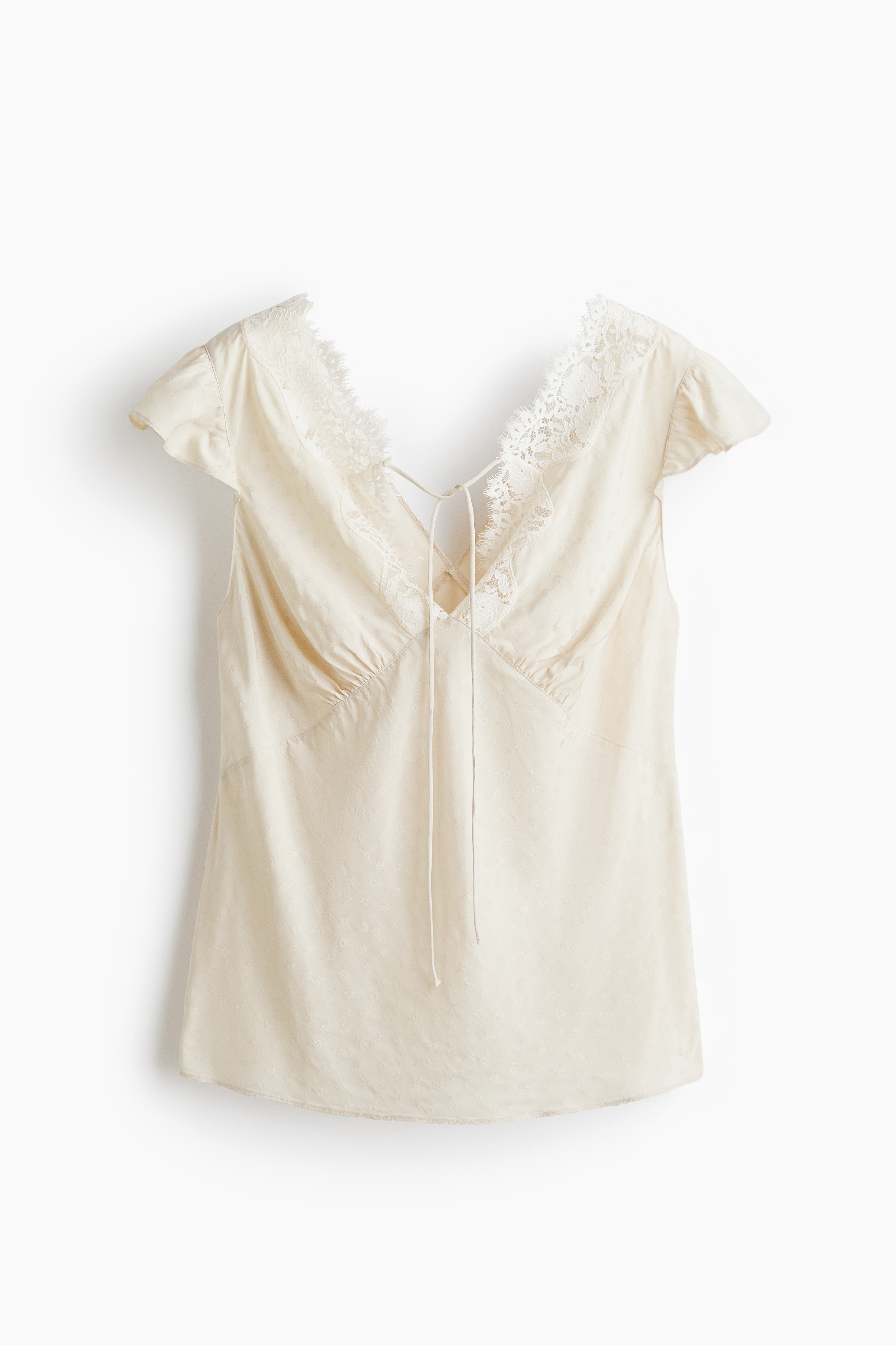 Jacquard-weave top