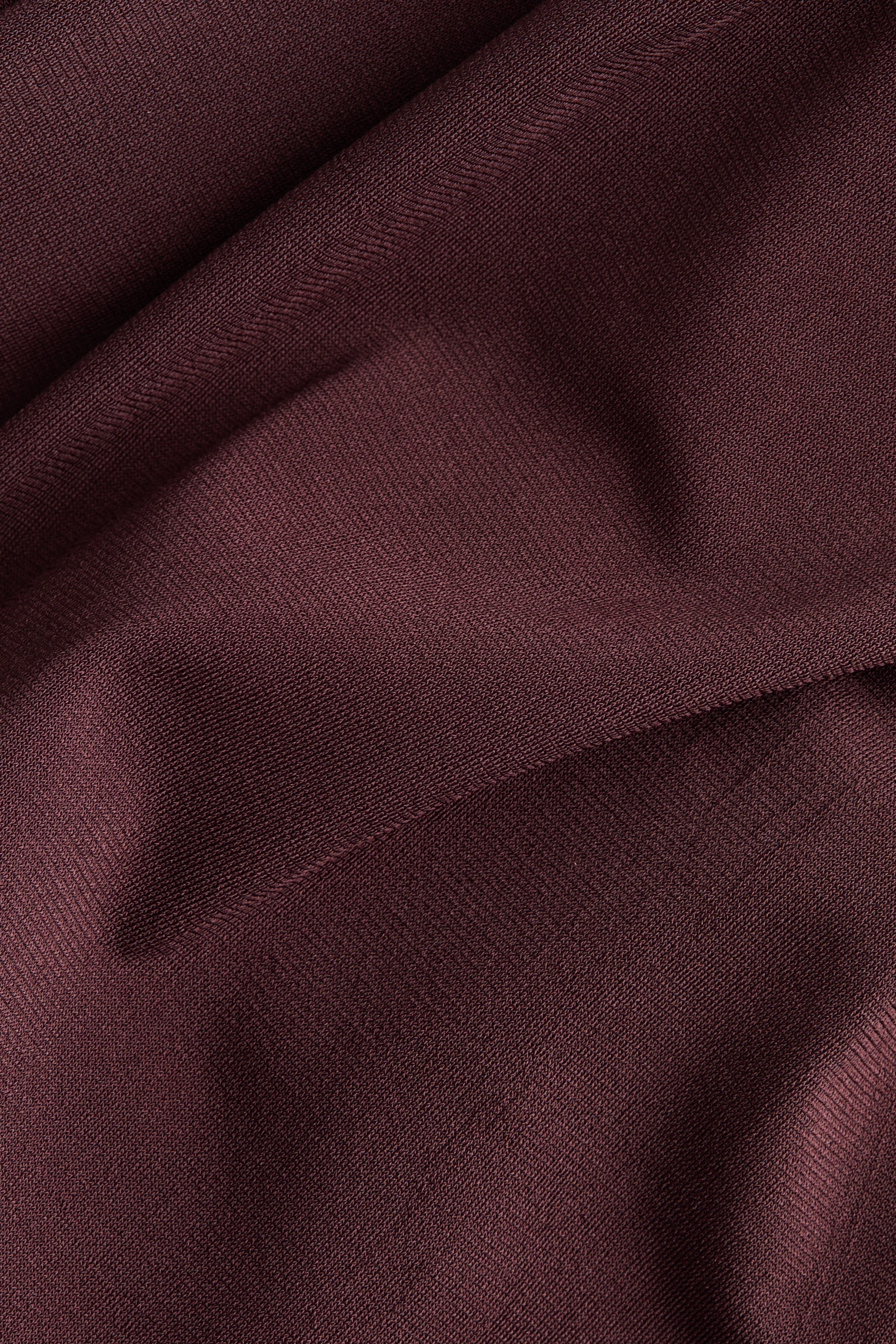 Büyük resmi görüntüle: Büzgülü Üst - Bordo - KADIN | H&M TR 2