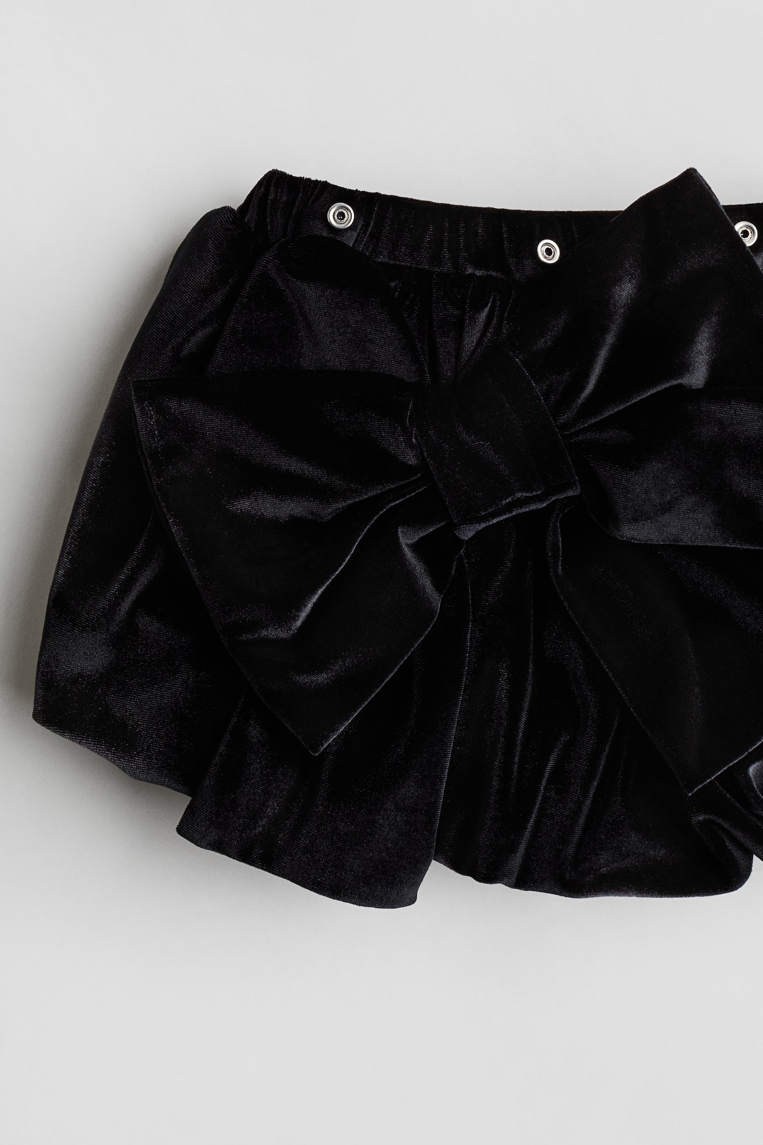 Детская юбка H&M Bow-Detail Balloon, цвет: Чёрный — фото 6