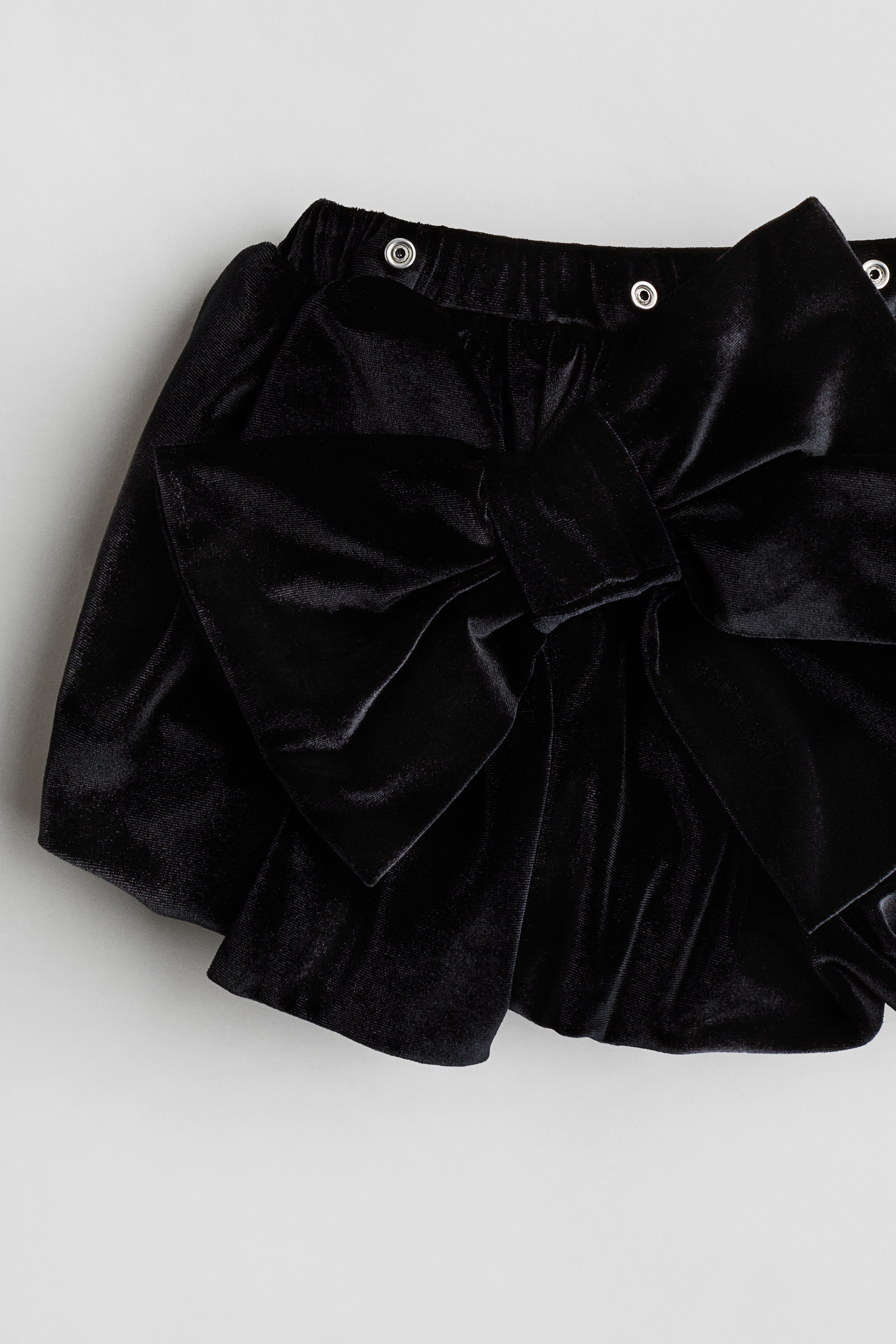 Bow-Detail Balloon Skirt