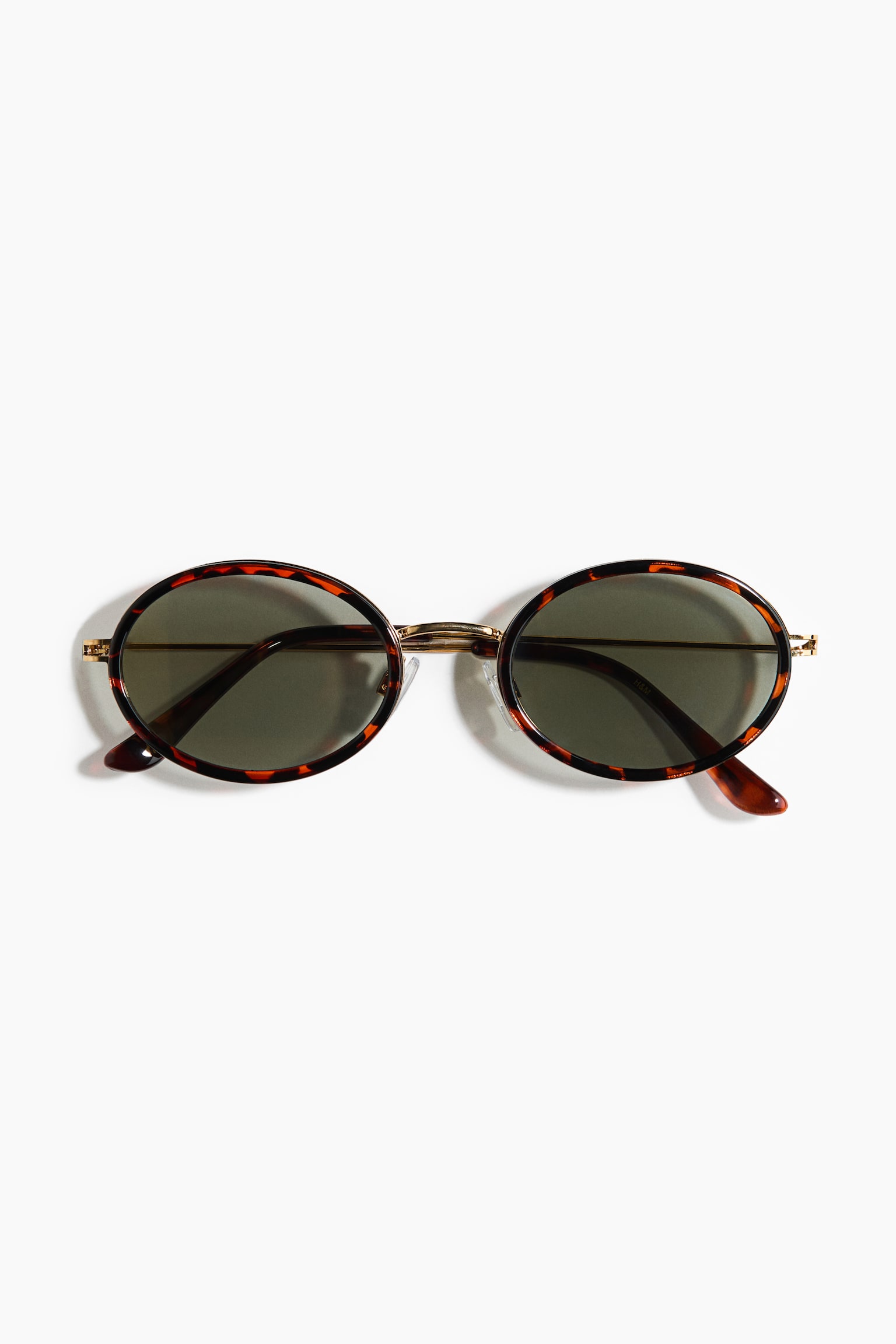 Round sunglasses - Brown/Tortoiseshell pattern