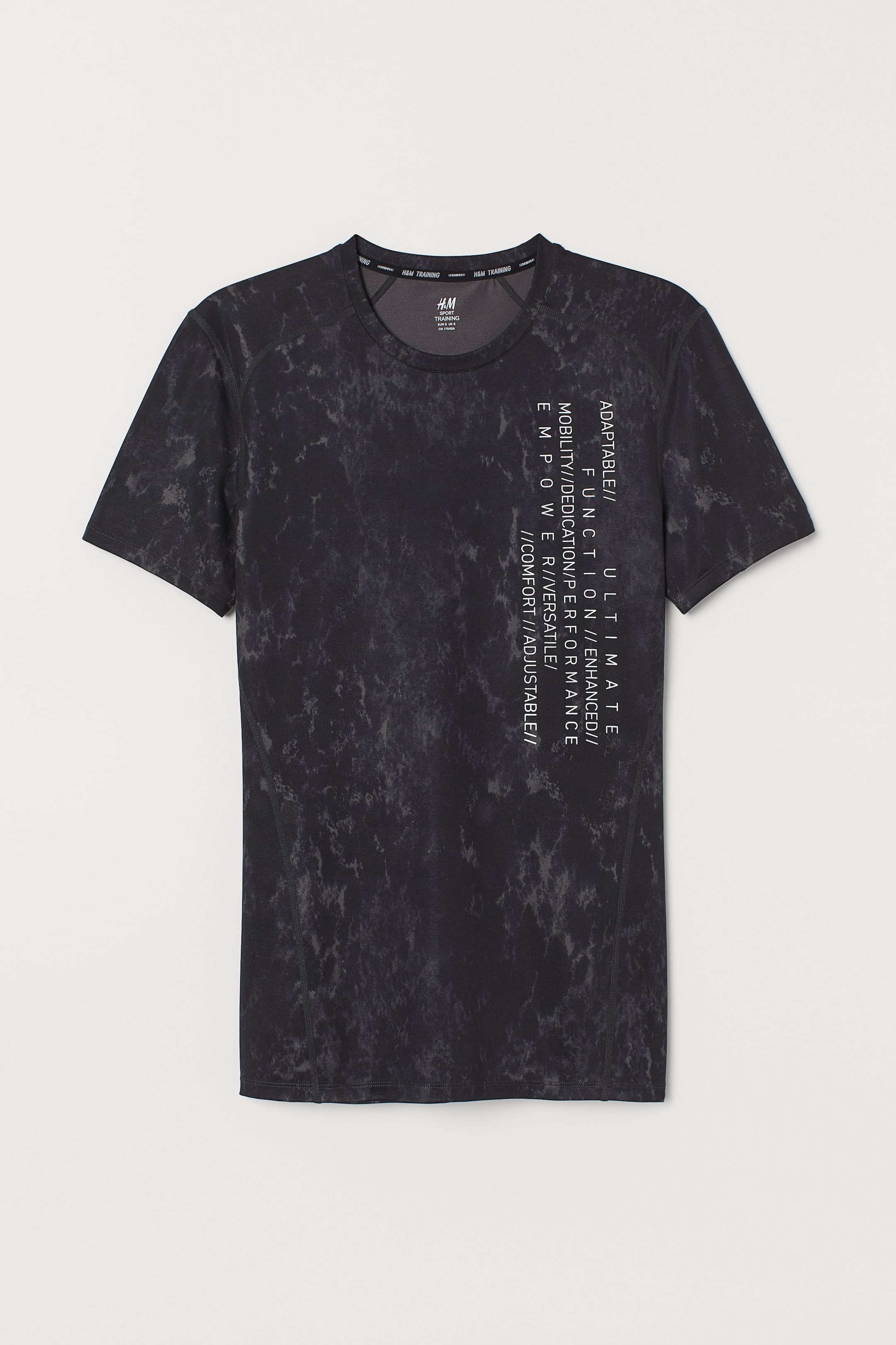 Größeres Bild ansehen: Sportshirt - Schwarz/Grau - Men | H&M DE 1