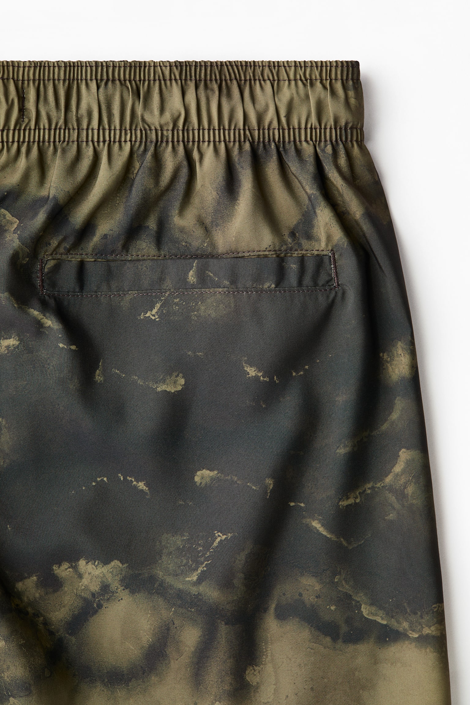 Swim shorts - Khaki green/Tie-dye/Light blue/Gradient - 6