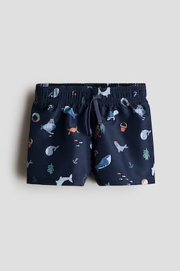 Mönstrade badshorts