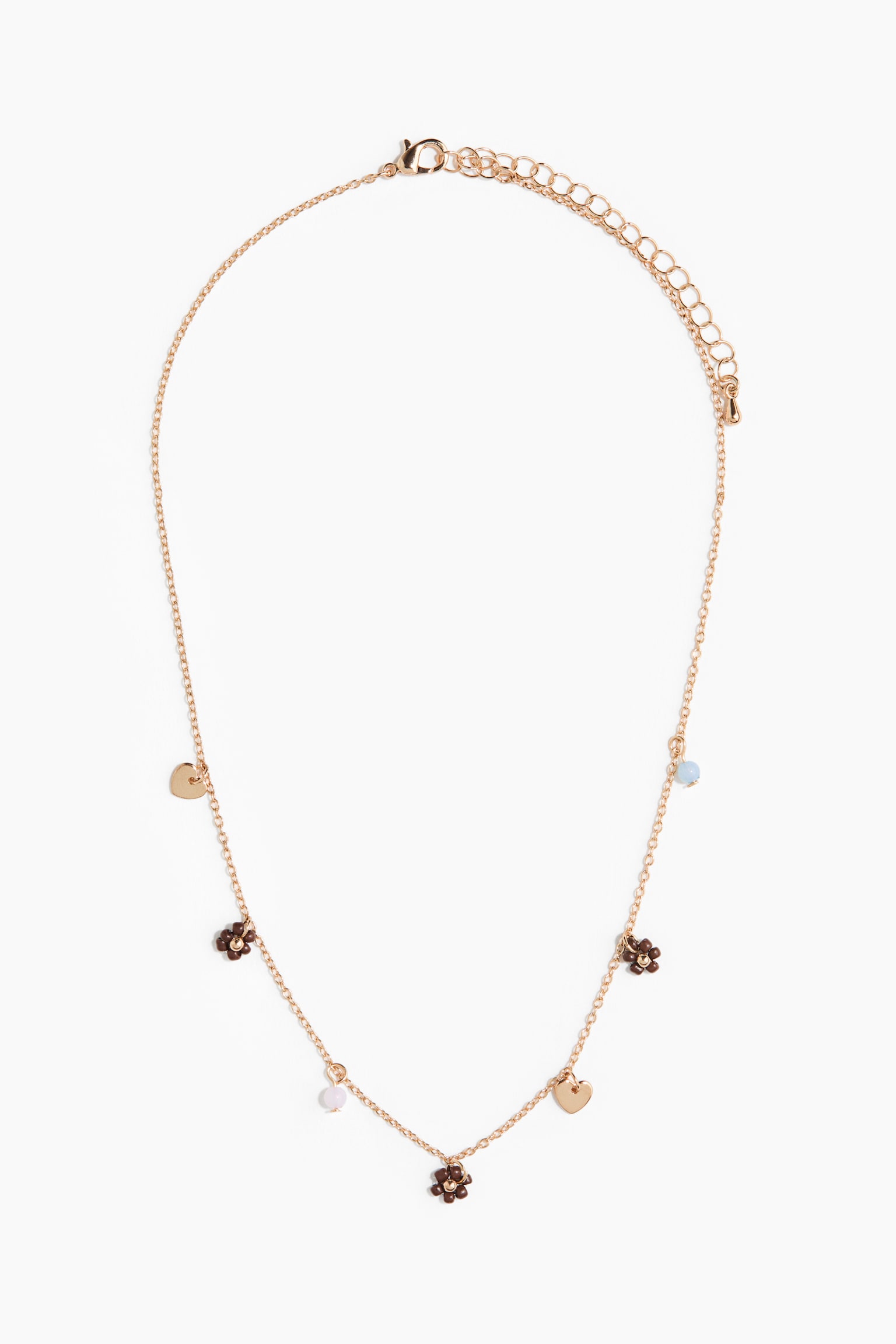 Collar con charms - Dorado