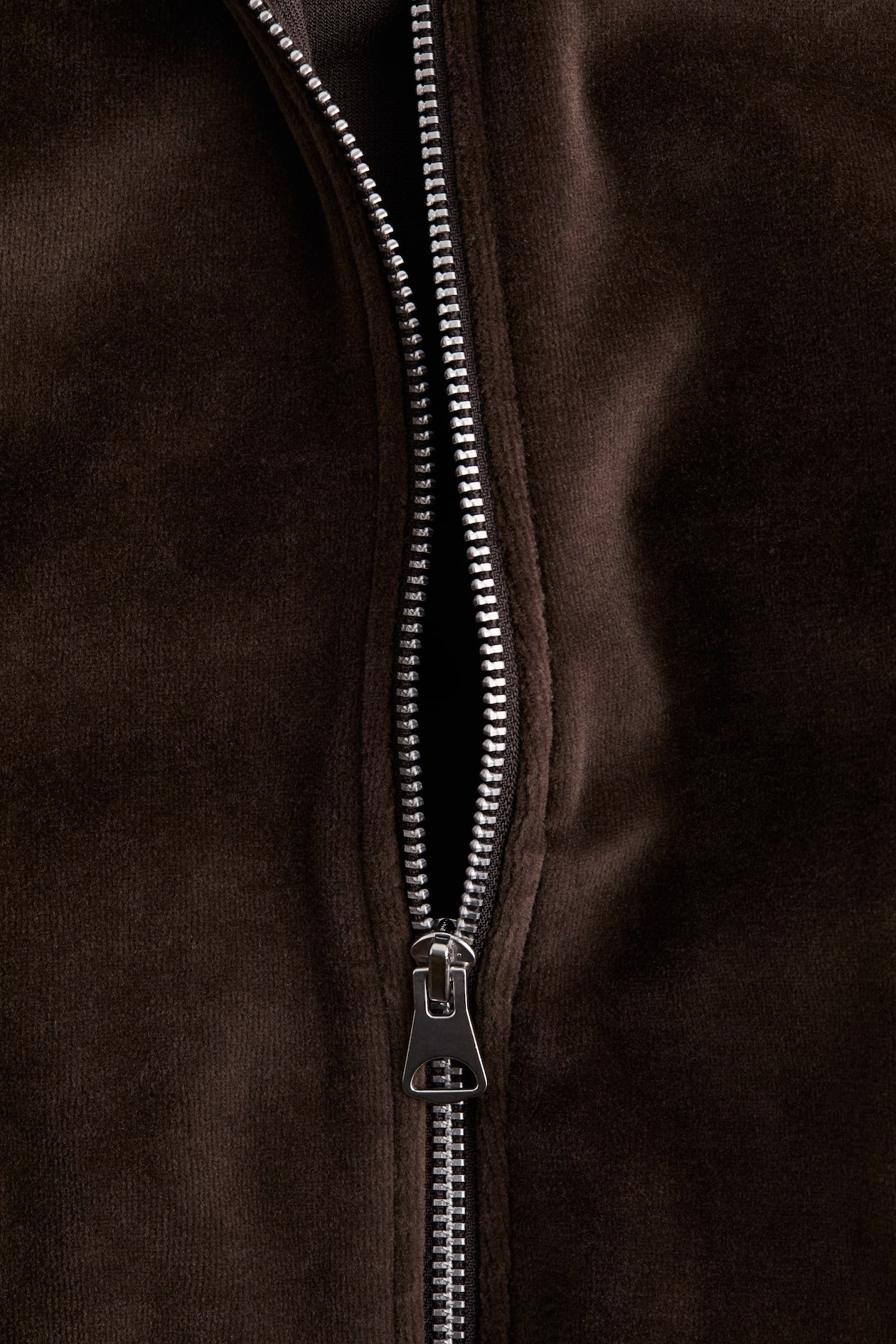 Velour Jacket with Zipper - image 4