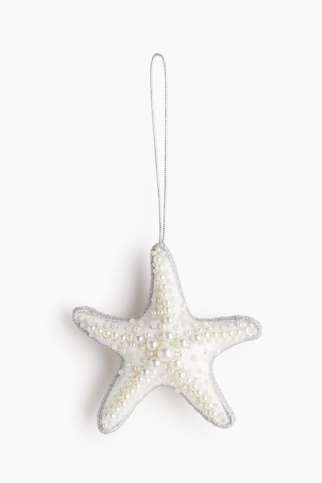 Décoration embellie pour sapin de Noël - Blanc/étoile/Rouge/homard/Vert/bonbon/Rouge/nœud/Rouge/voiture/Argenté/nœud/Doré/ananas/Rouge/bonbon/Argenté/palourde - 1
