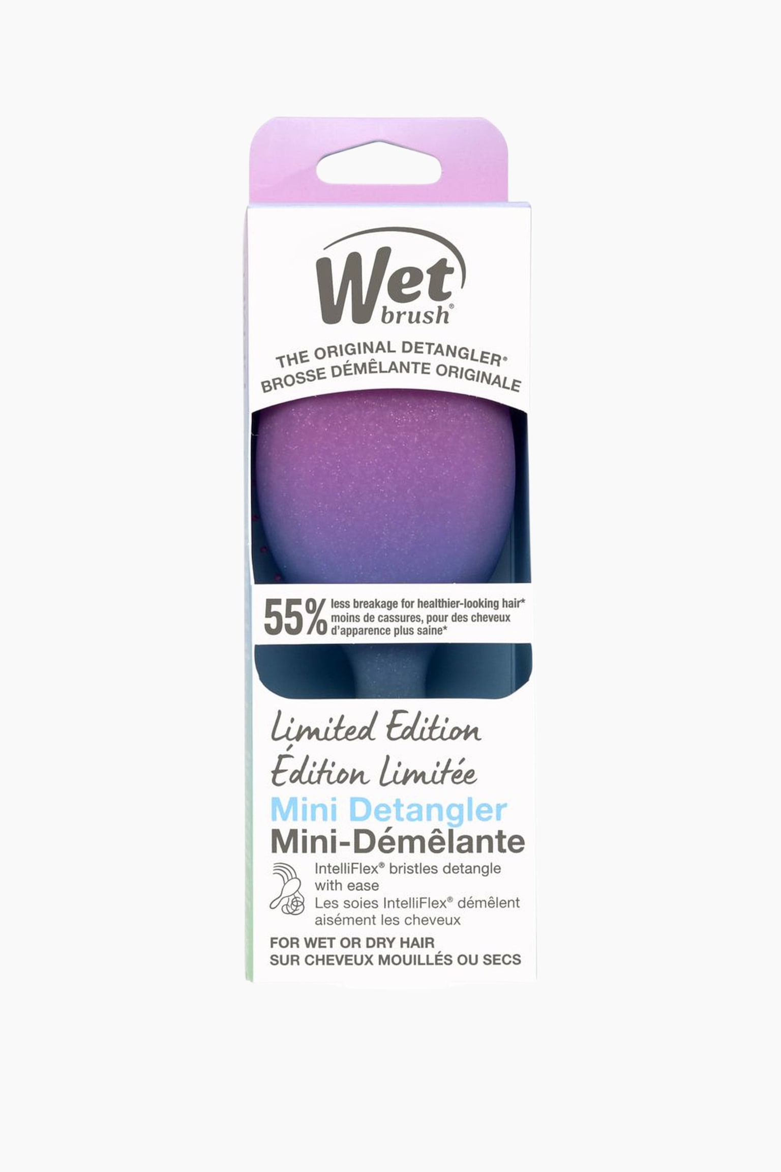 The Mini Original Detangler Electric Sky Ltd Ed - Rosa - 2